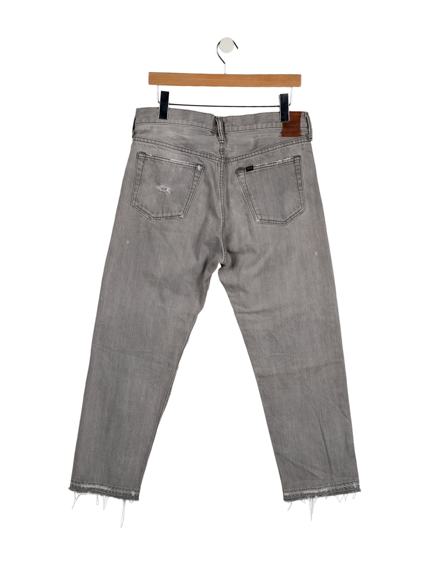 Chimala Mid-Rise Straight Leg Jeans