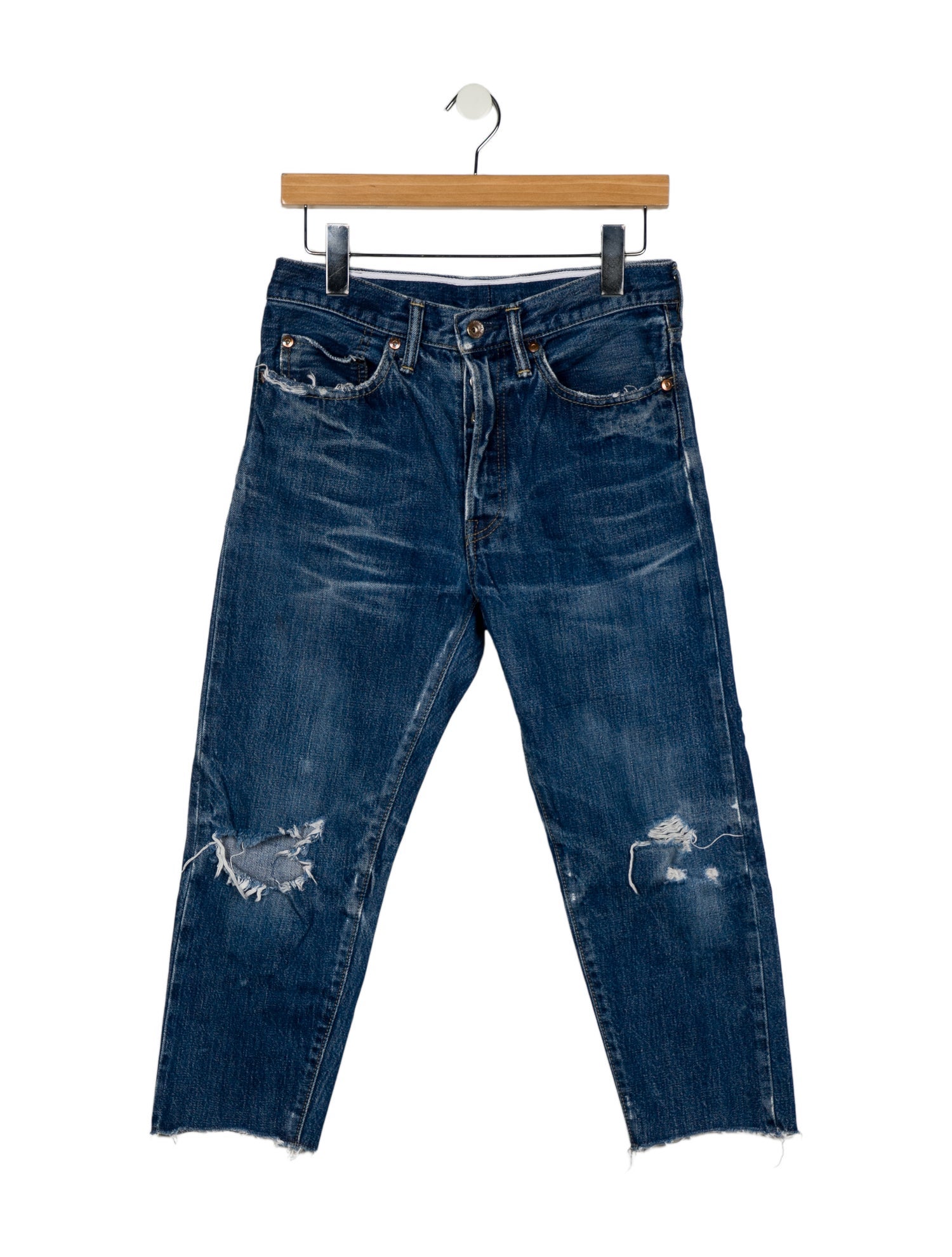 Chimala Mid-Rise Straight Leg Jeans