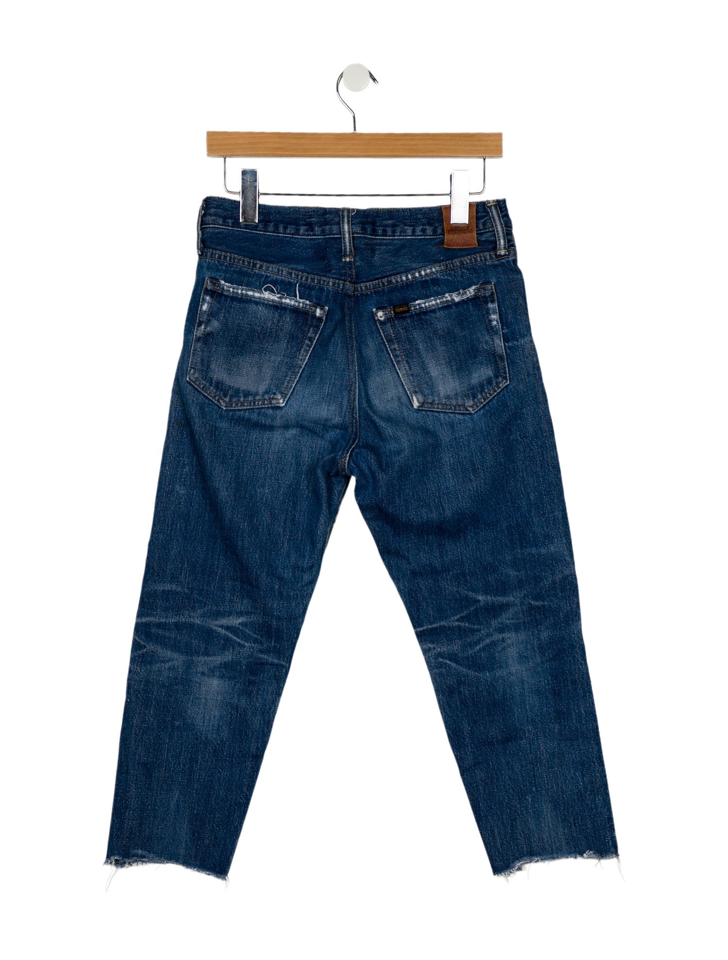 Chimala Mid-Rise Straight Leg Jeans