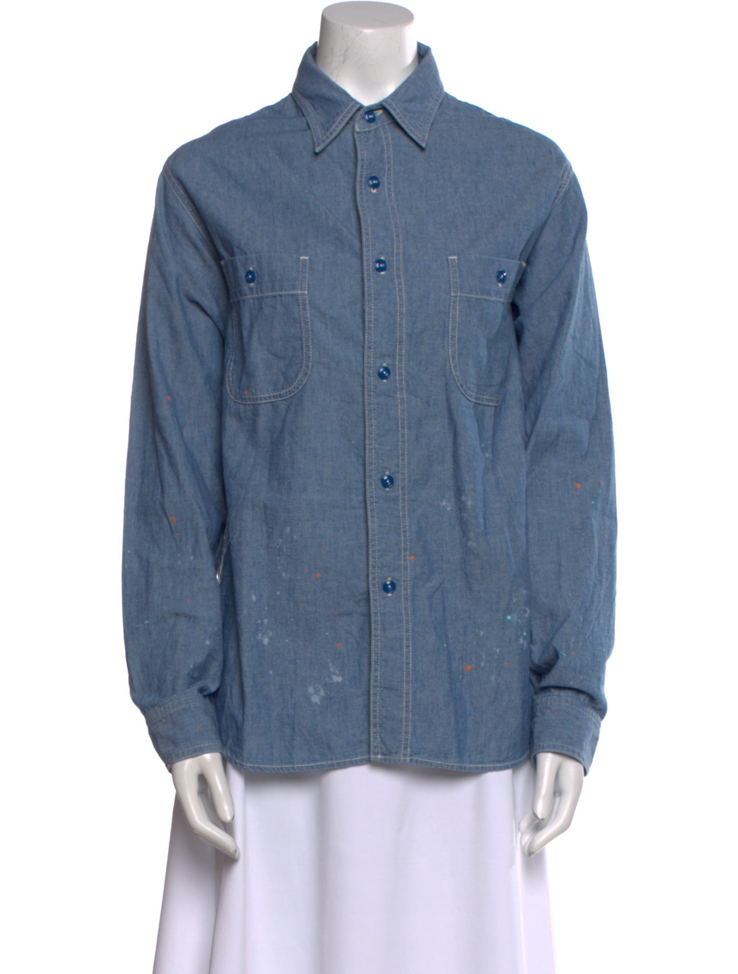 Chimala Long Sleeve Button-Up Top