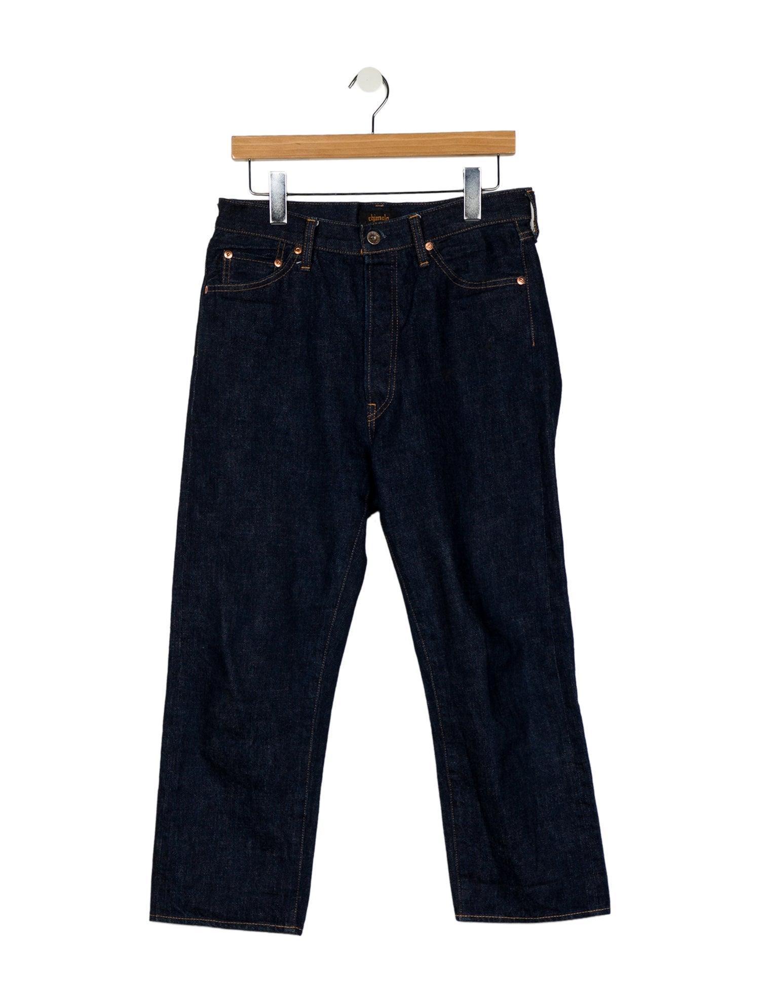 Chimala High-Rise Straight Leg Jeans