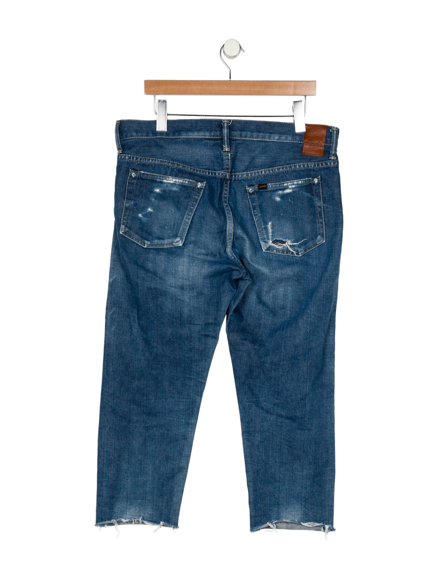 Chimala Mid-Rise Straight Leg Jeans