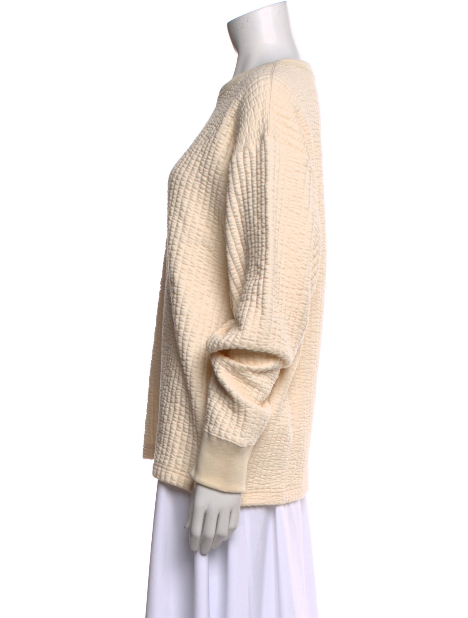 Chimala Bateau Neckline Long Sleeve Sweatshirt w/ Tags