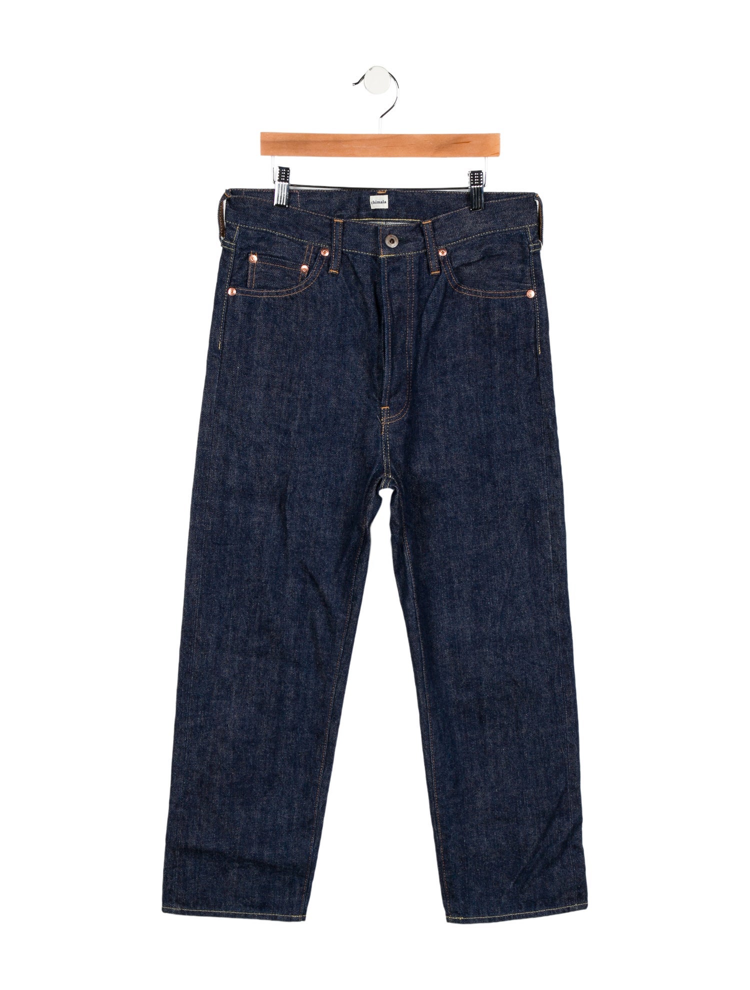 Chimala High-Rise Straight Leg Jeans
