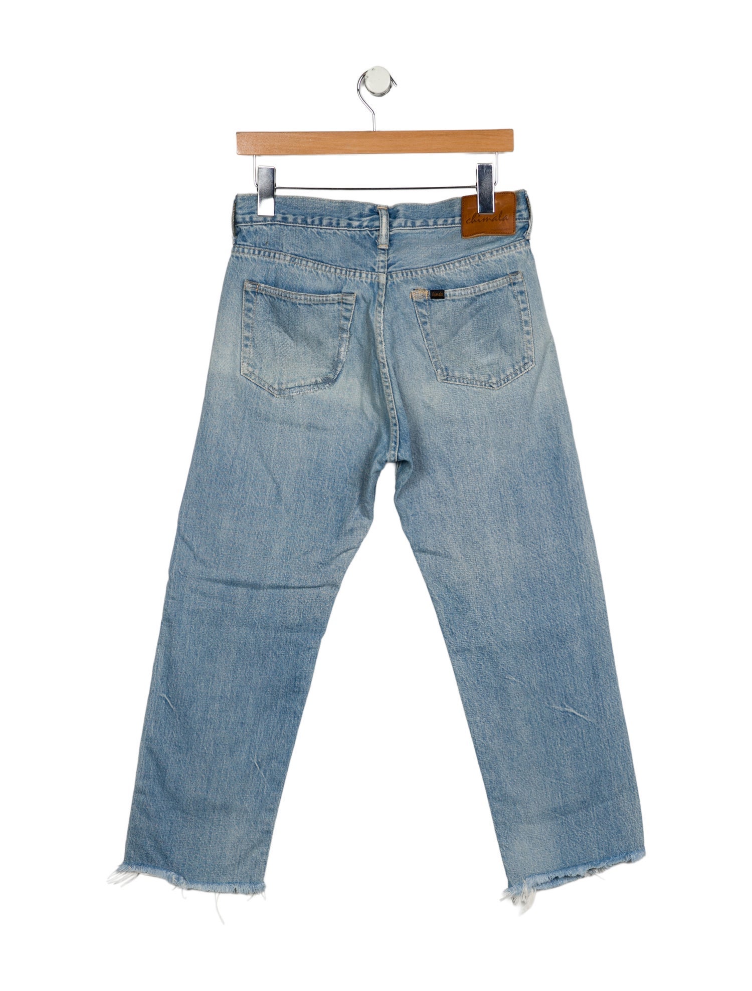 Chimala Mid-Rise Straight Leg Jeans