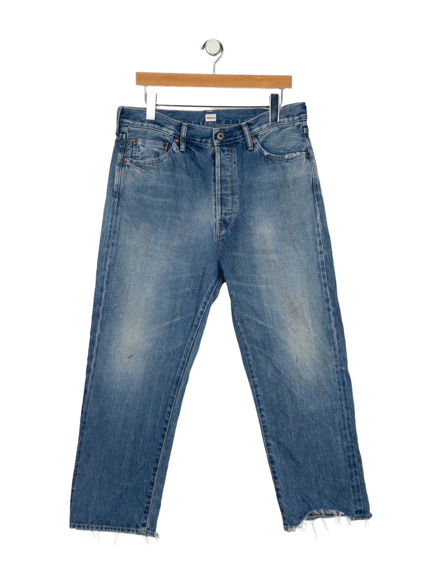 Chimala High-Rise Straight Leg Jeans
