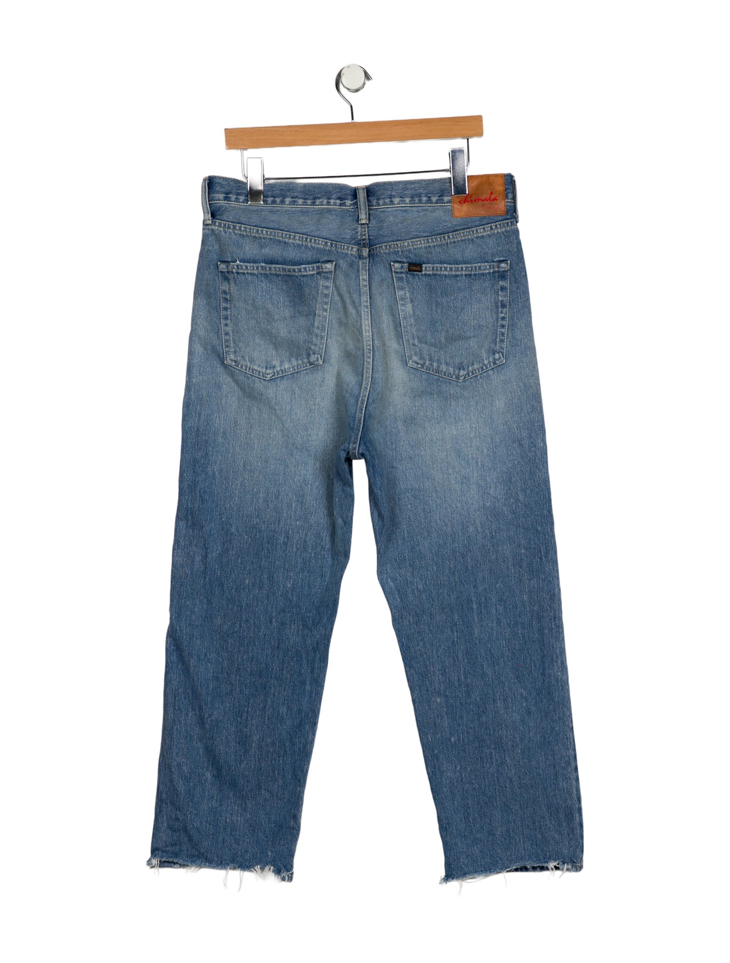 Chimala High-Rise Straight Leg Jeans