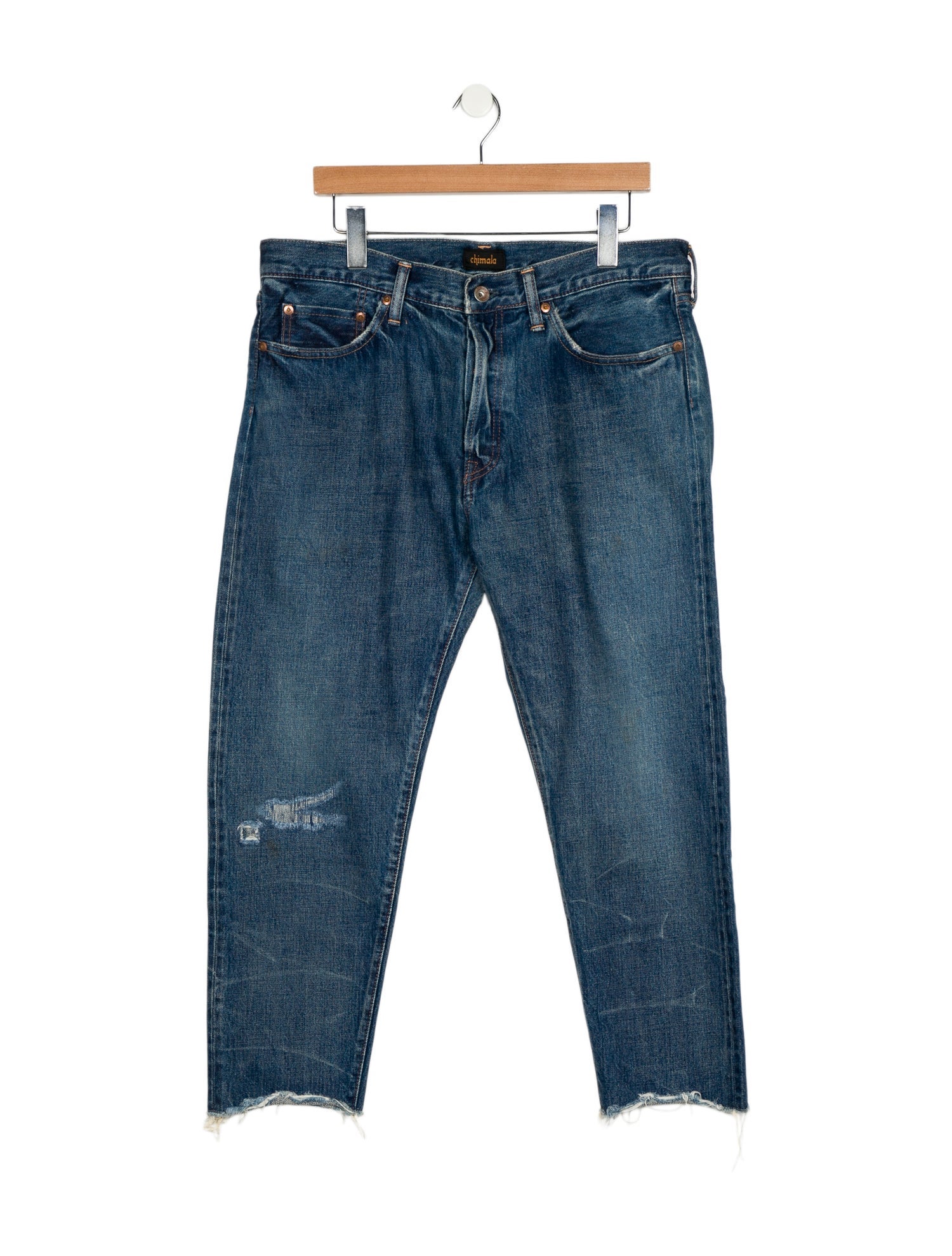 Chimala High-Rise Straight Leg Jeans