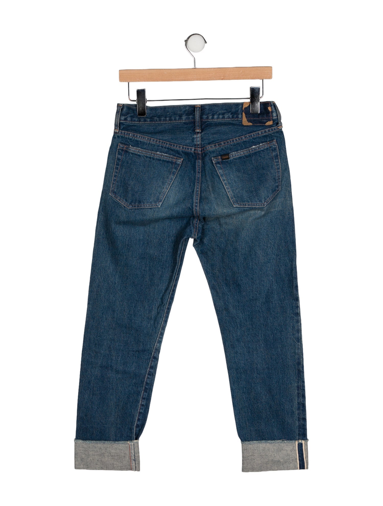 Chimala Mid-Rise Straight Leg Jeans