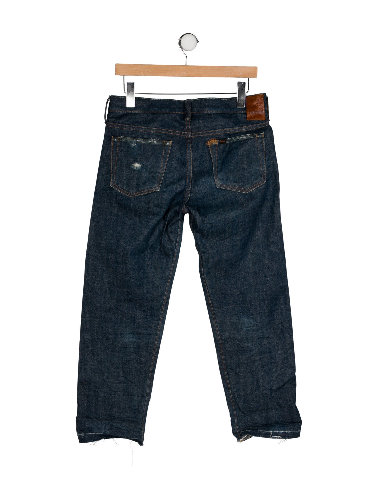 Chimala Mid-Rise Straight Leg Jeans