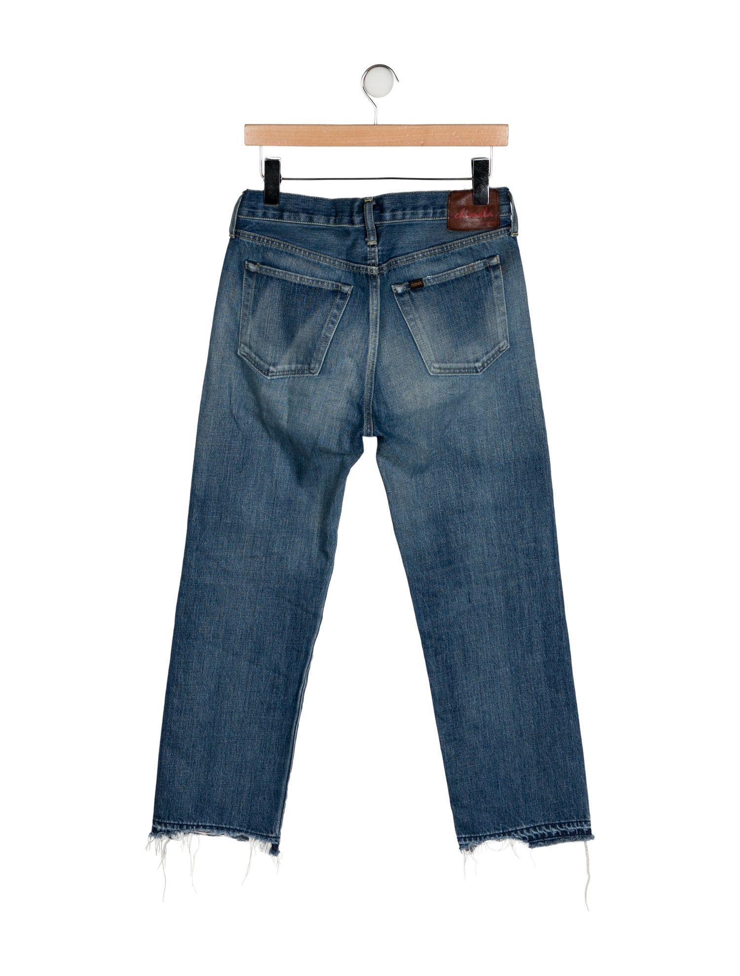 Chimala Mid-Rise Straight Leg Jeans