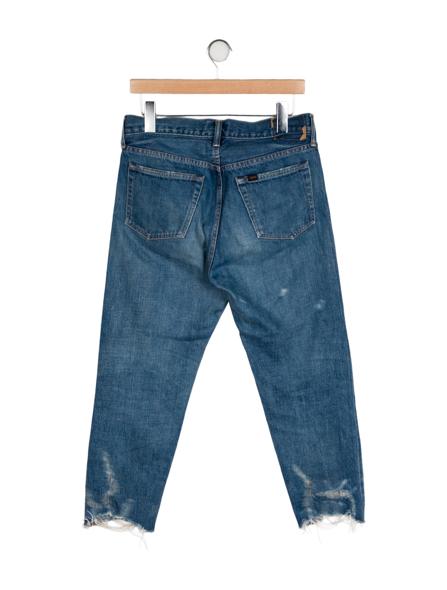 Chimala Mid-Rise Straight Leg Jeans