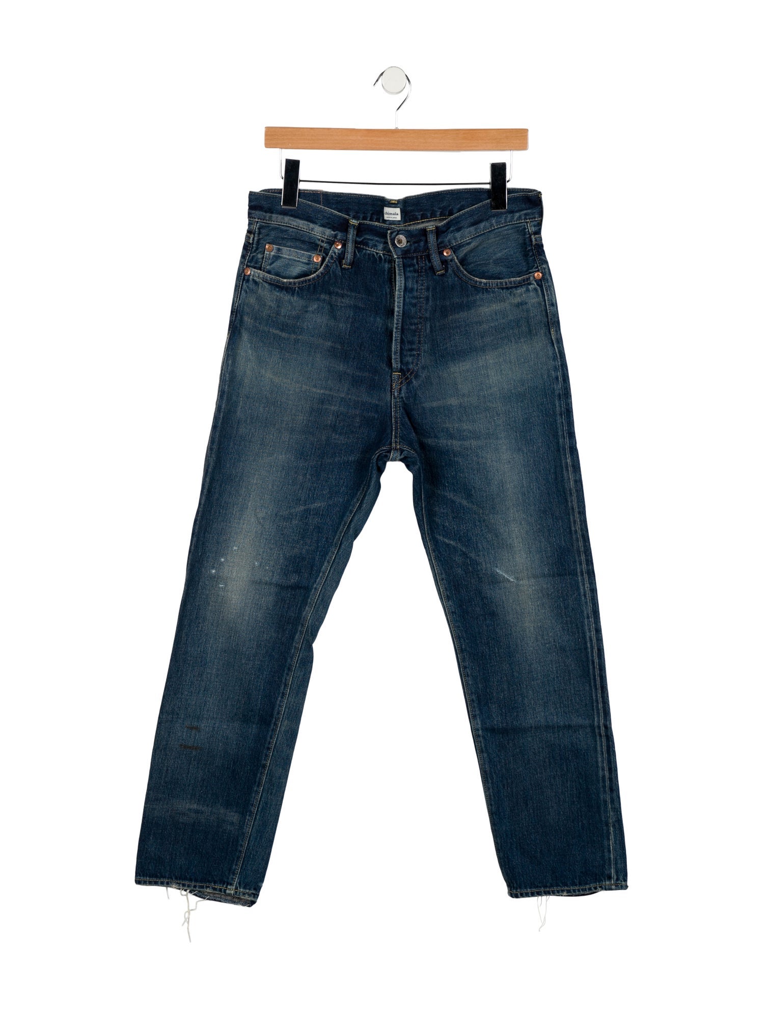 Chimala High-Rise Straight Leg Jeans