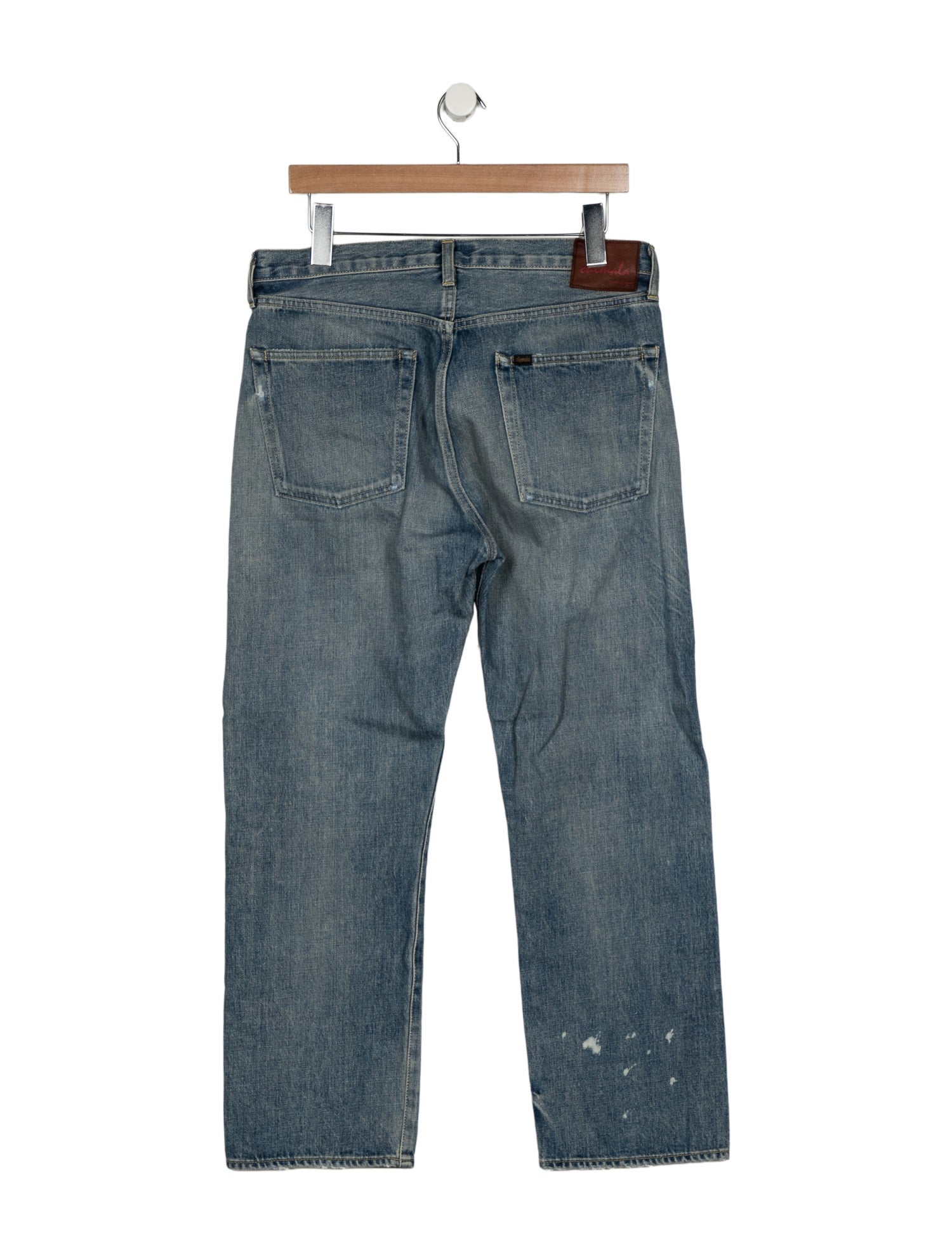 Chimala Mid-Rise Straight Leg Jeans