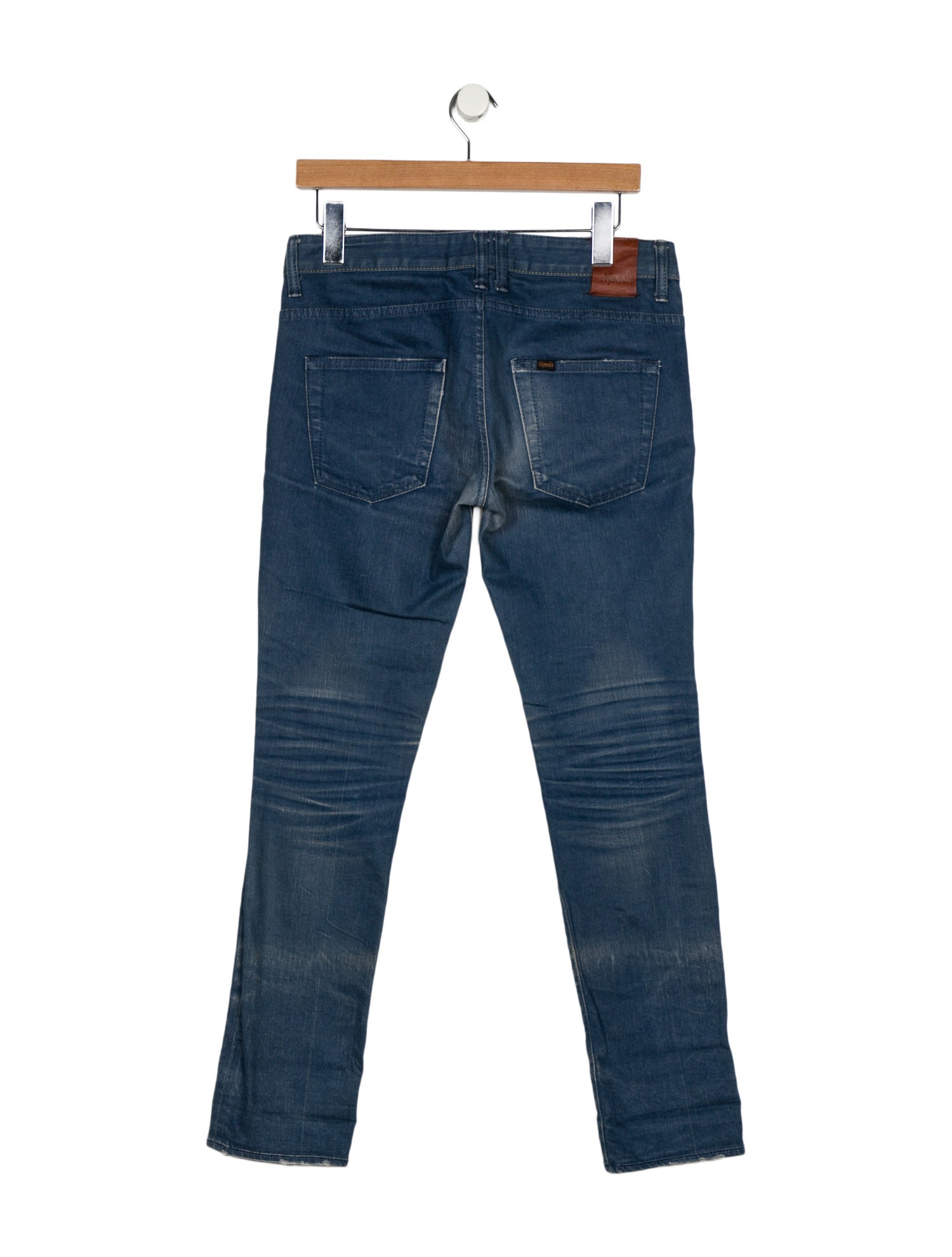 Chimala Mid-Rise Straight Leg Jeans