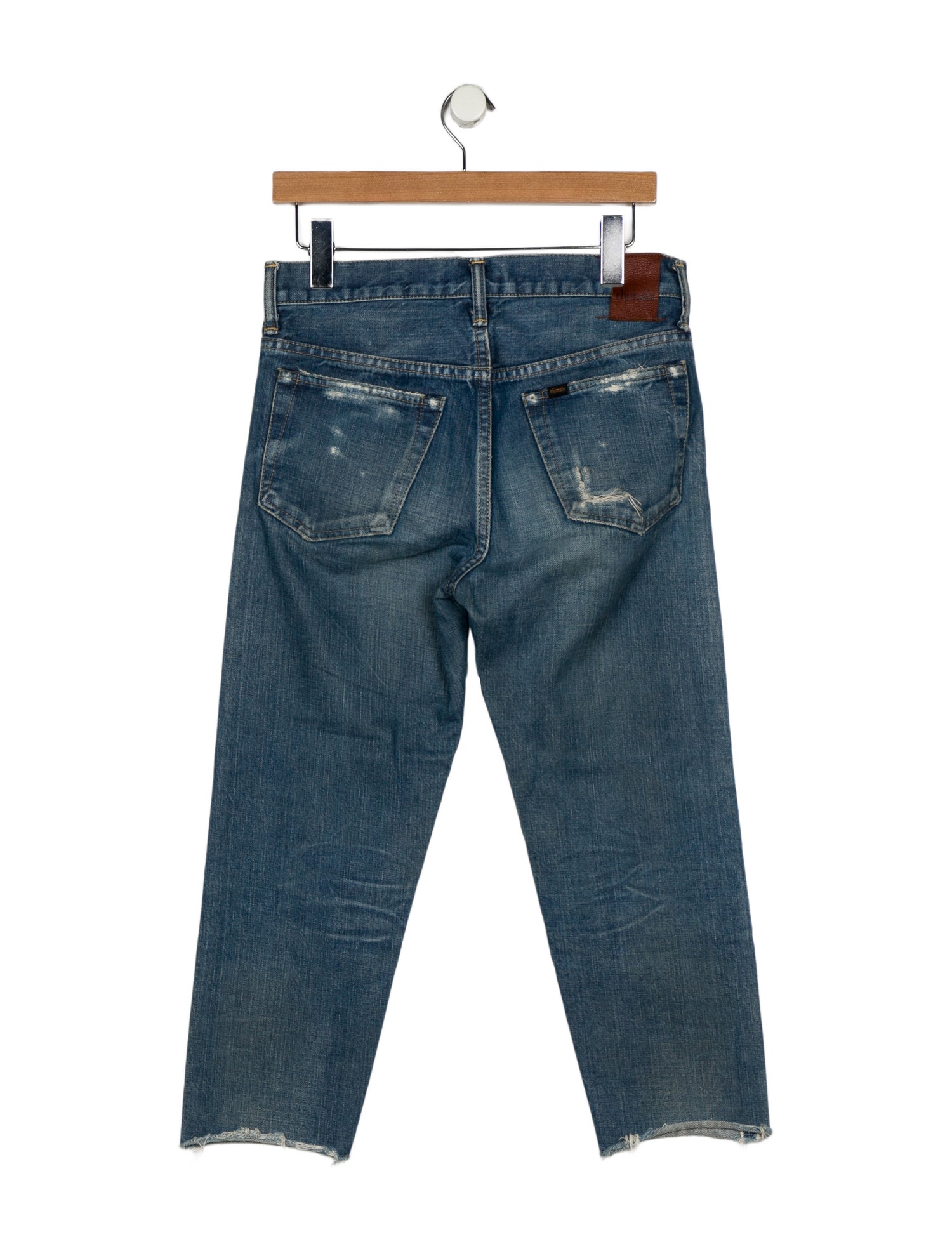 Chimala Mid-Rise Straight Leg Jeans