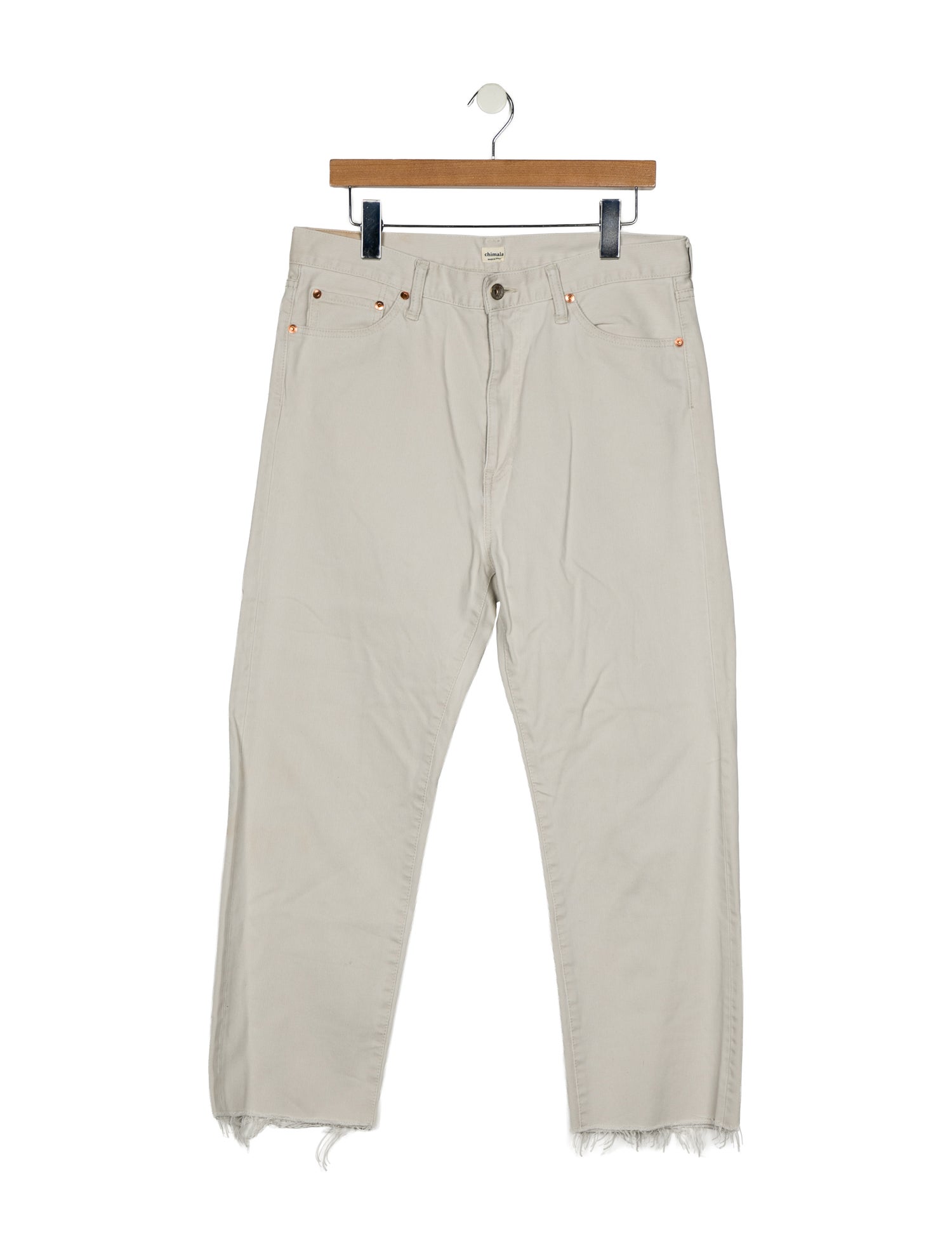 Chimala High-Rise Straight Leg Jeans