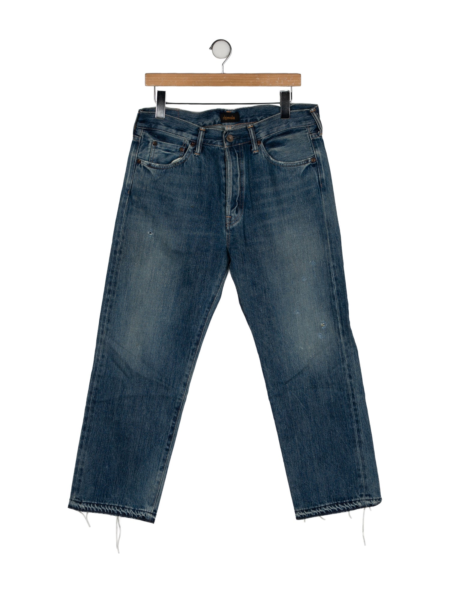 Chimala High-Rise Straight Leg Jeans