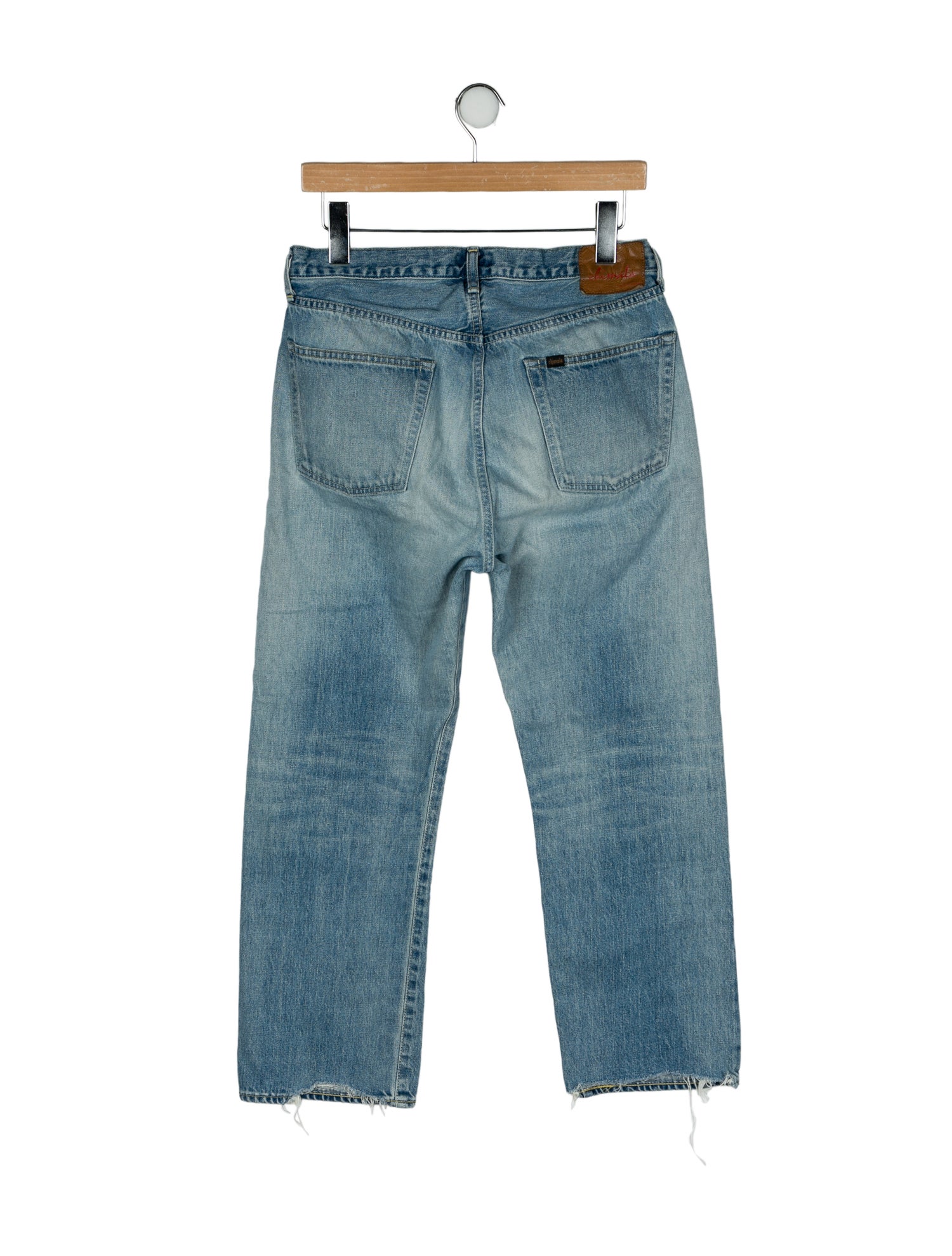 Chimala Mid-Rise Straight Leg Jeans