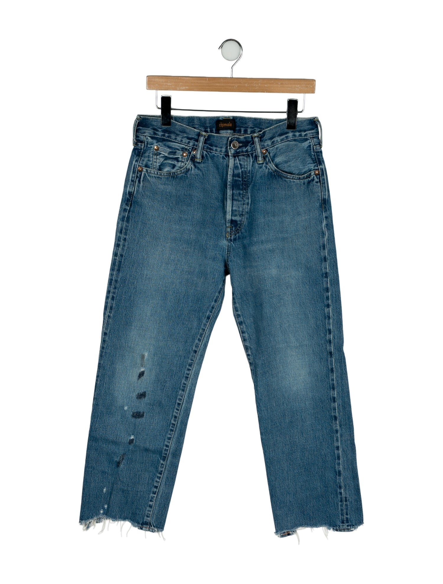 Chimala High-Rise Straight Leg Jeans