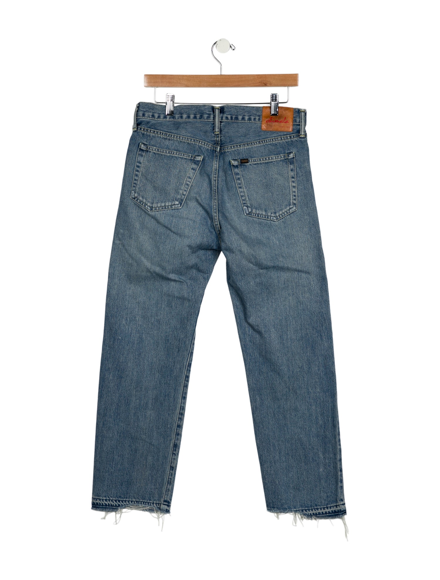 Chimala High-Rise Straight Leg Jeans