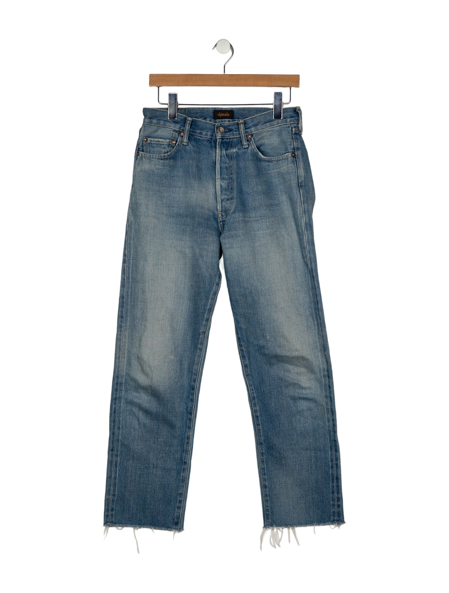 Chimala High-Rise Straight Leg Jeans