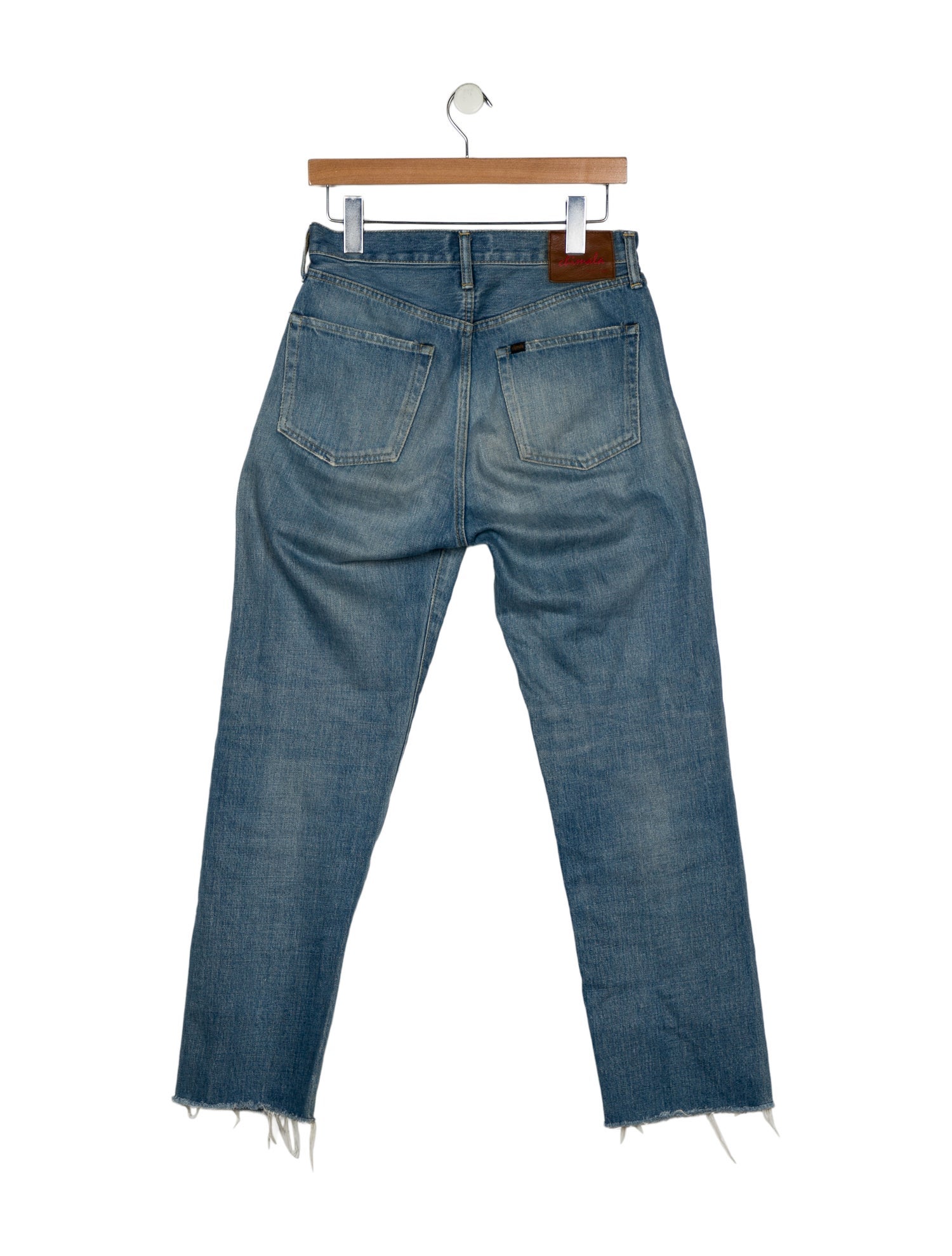 Chimala High-Rise Straight Leg Jeans