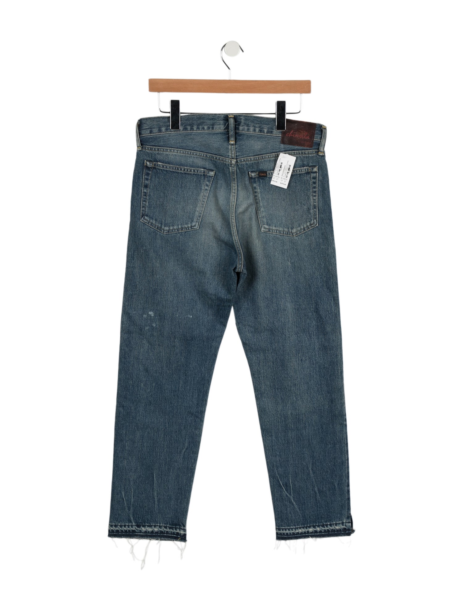 Chimala Mid-Rise Straight Leg Jeans