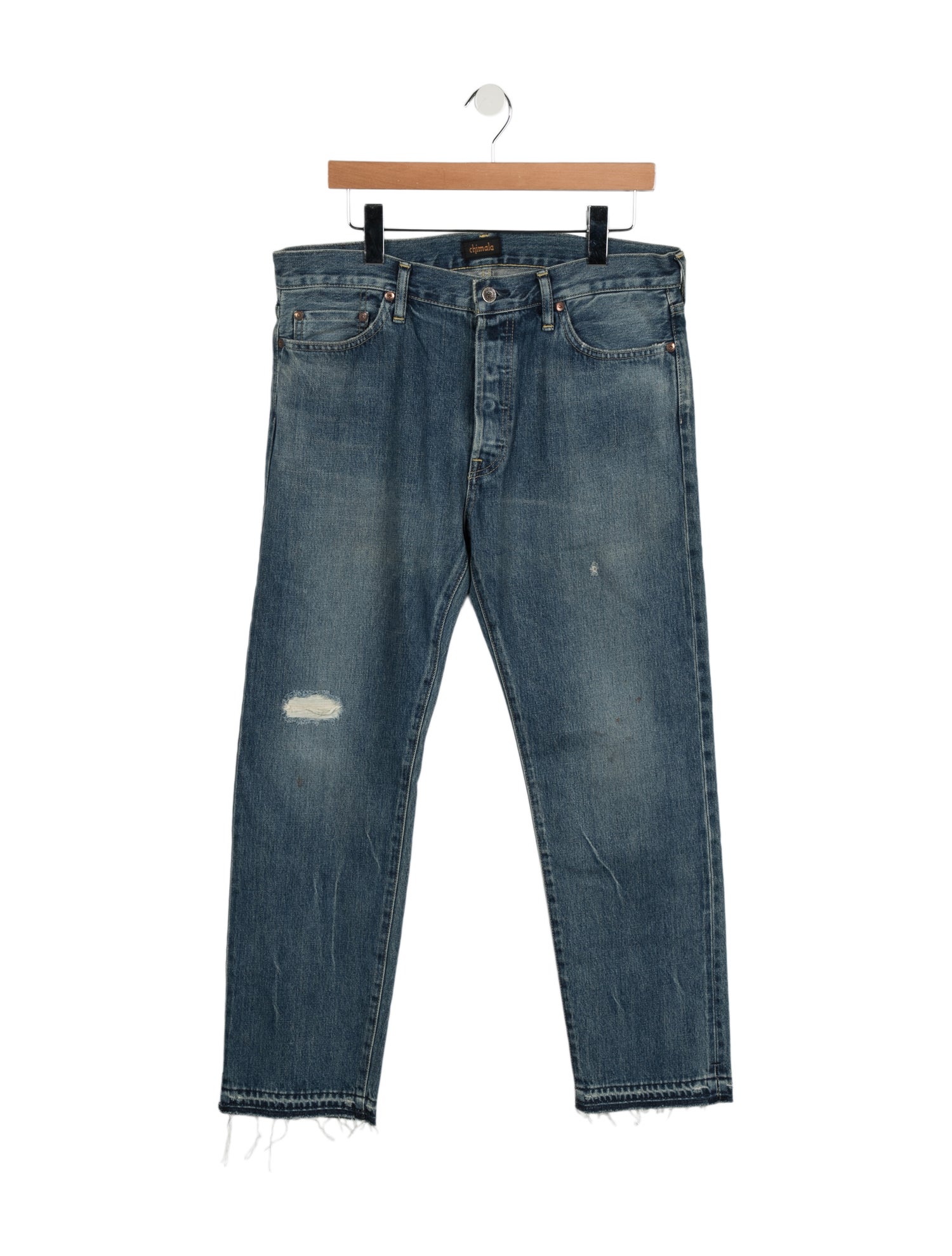 Chimala High-Rise Straight Leg Jeans
