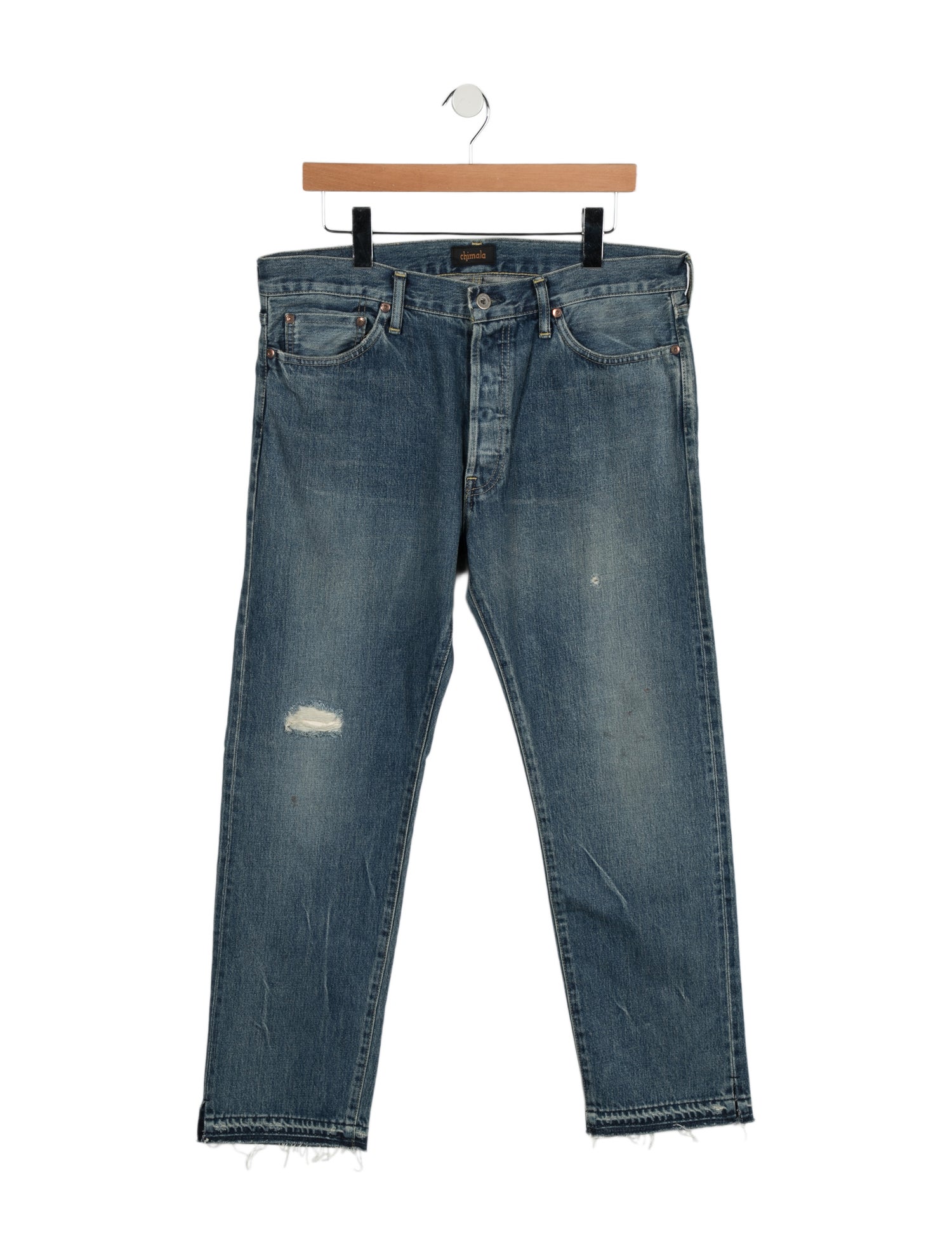 Chimala High-Rise Straight Leg Jeans