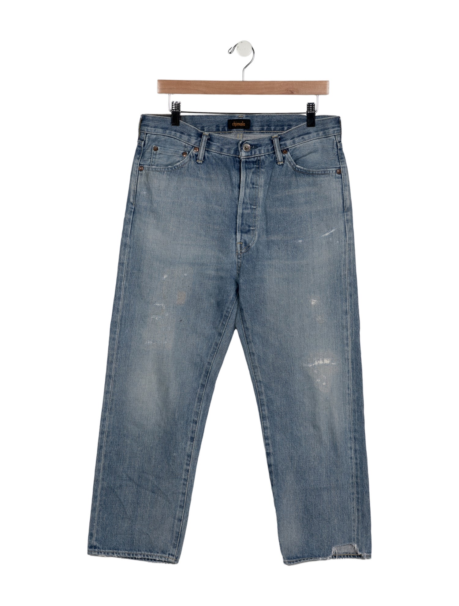 Chimala High-Rise Straight Leg Jeans