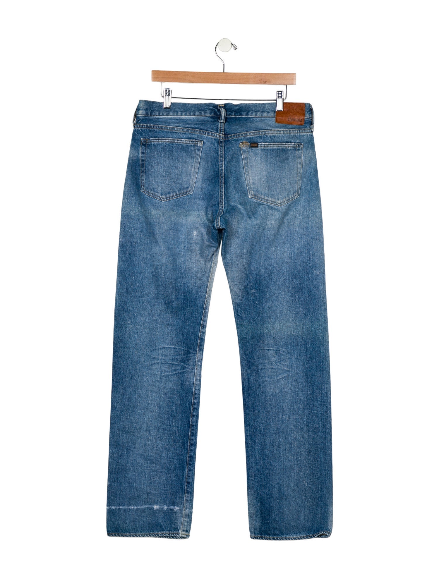 Chimala Mid-Rise Straight Leg Jeans