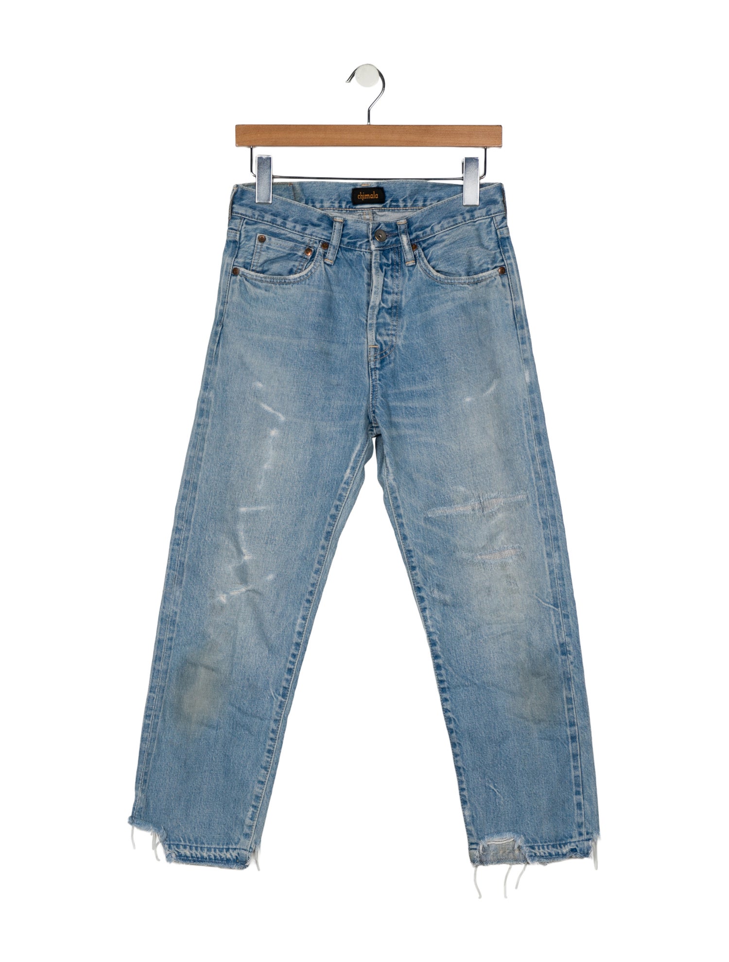 Chimala High-Rise Straight Leg Jeans