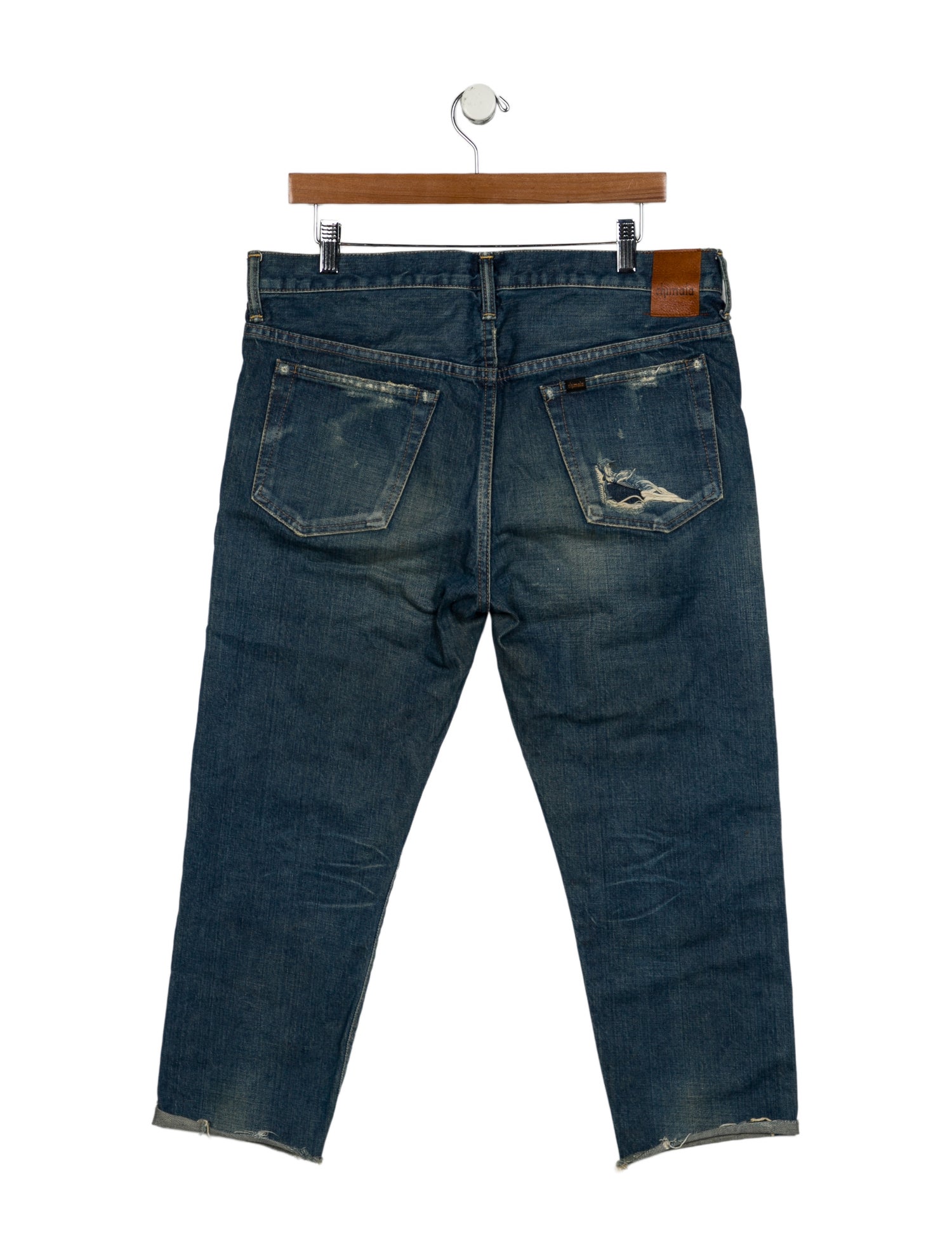 Chimala High-Rise Straight Leg Jeans