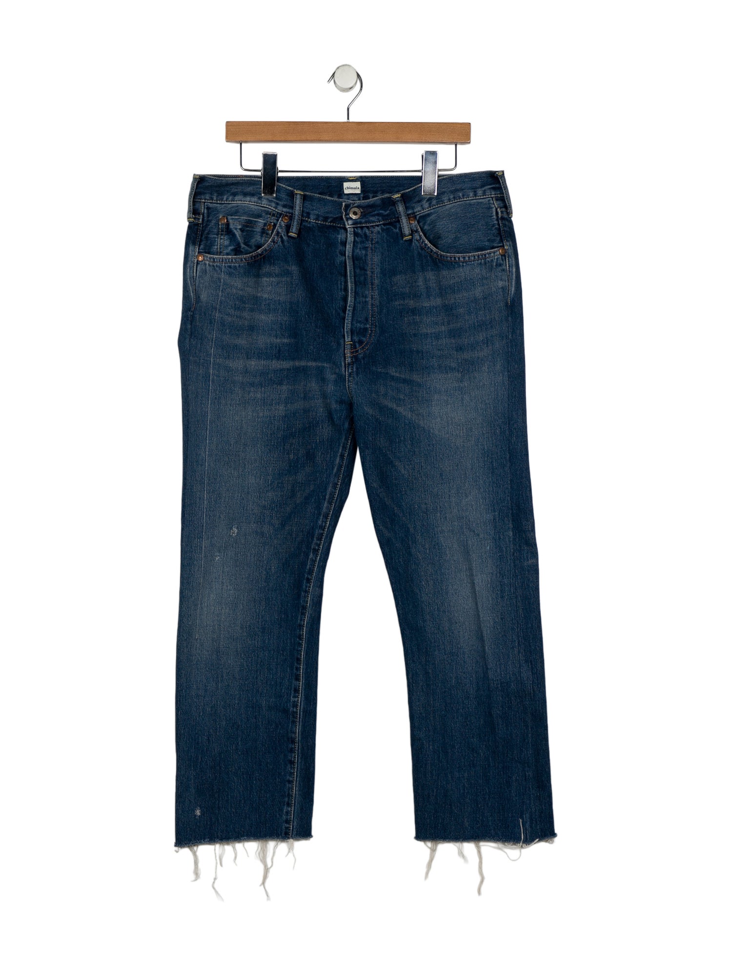 Chimala High-Rise Straight Leg Jeans