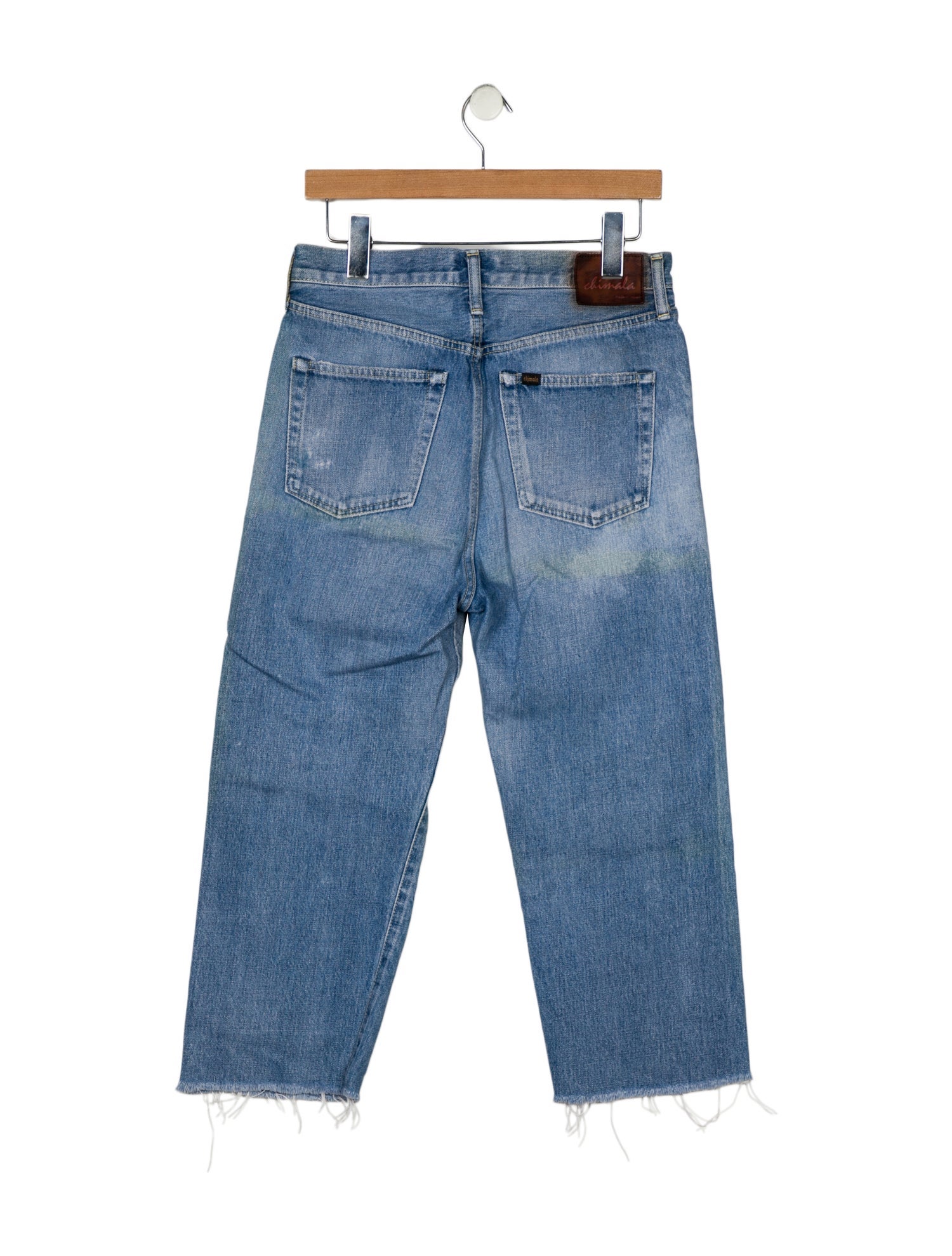 Chimala High-Rise Straight Leg Jeans