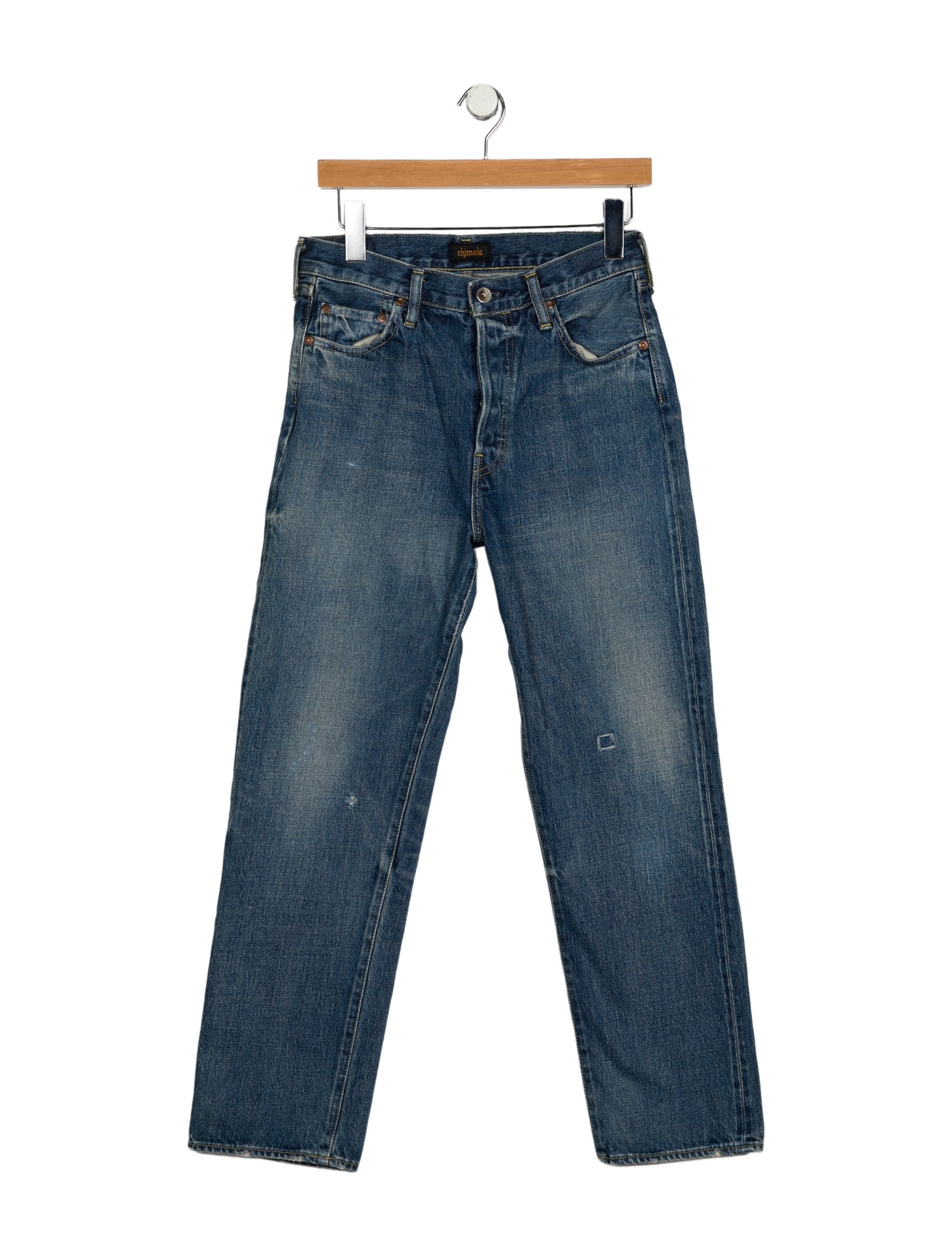 Chimala High-Rise Straight Leg Jeans