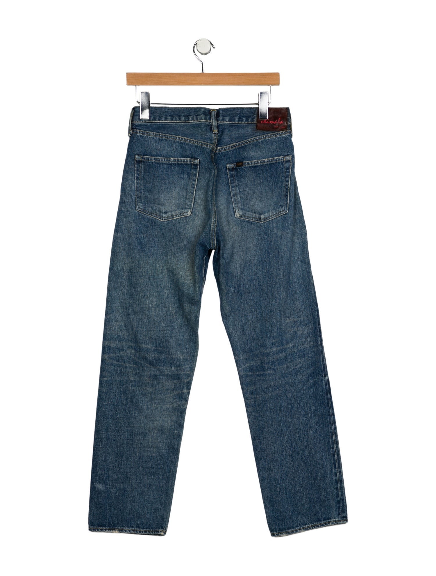 Chimala High-Rise Straight Leg Jeans