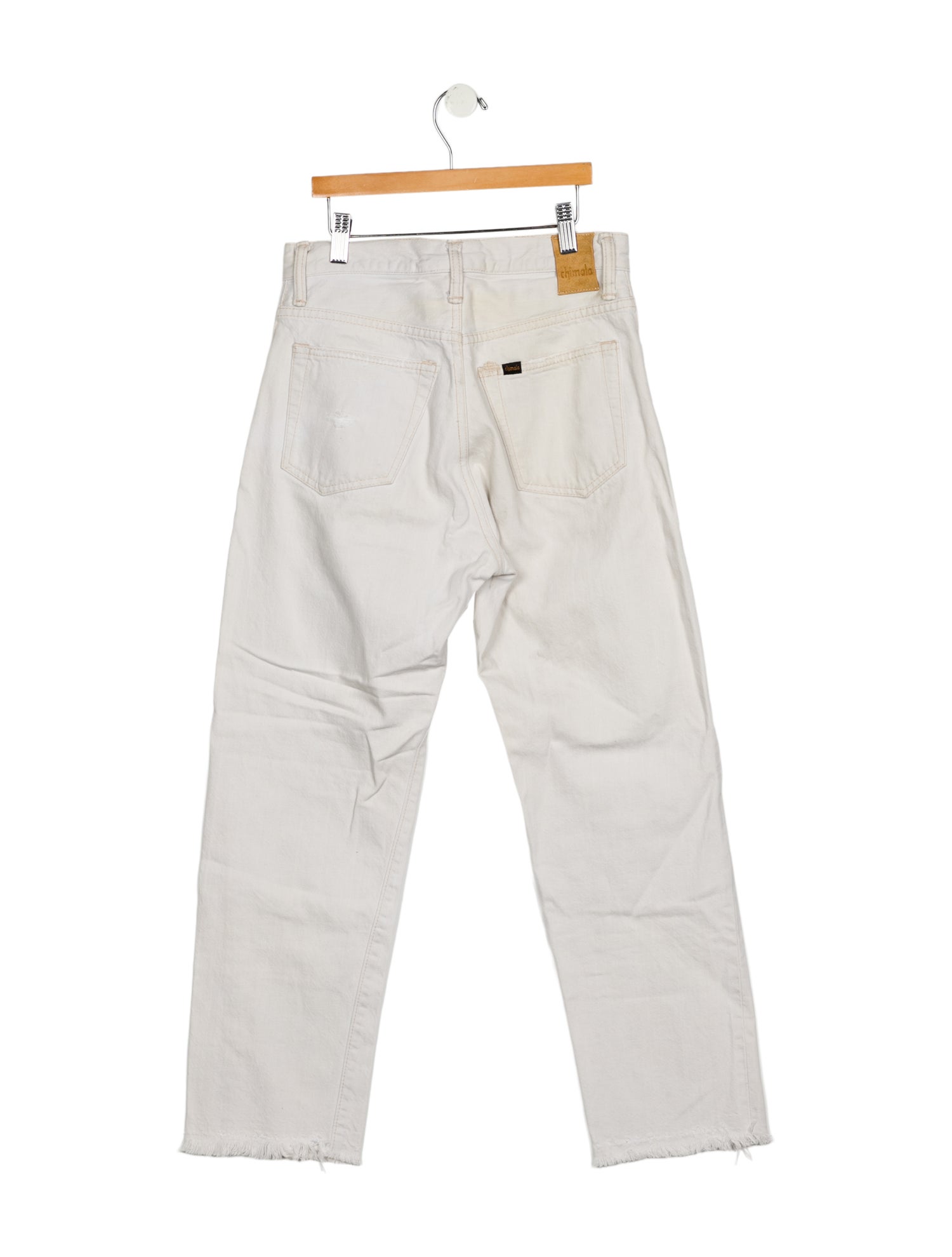 Chimala Mid-Rise Straight Leg Jeans
