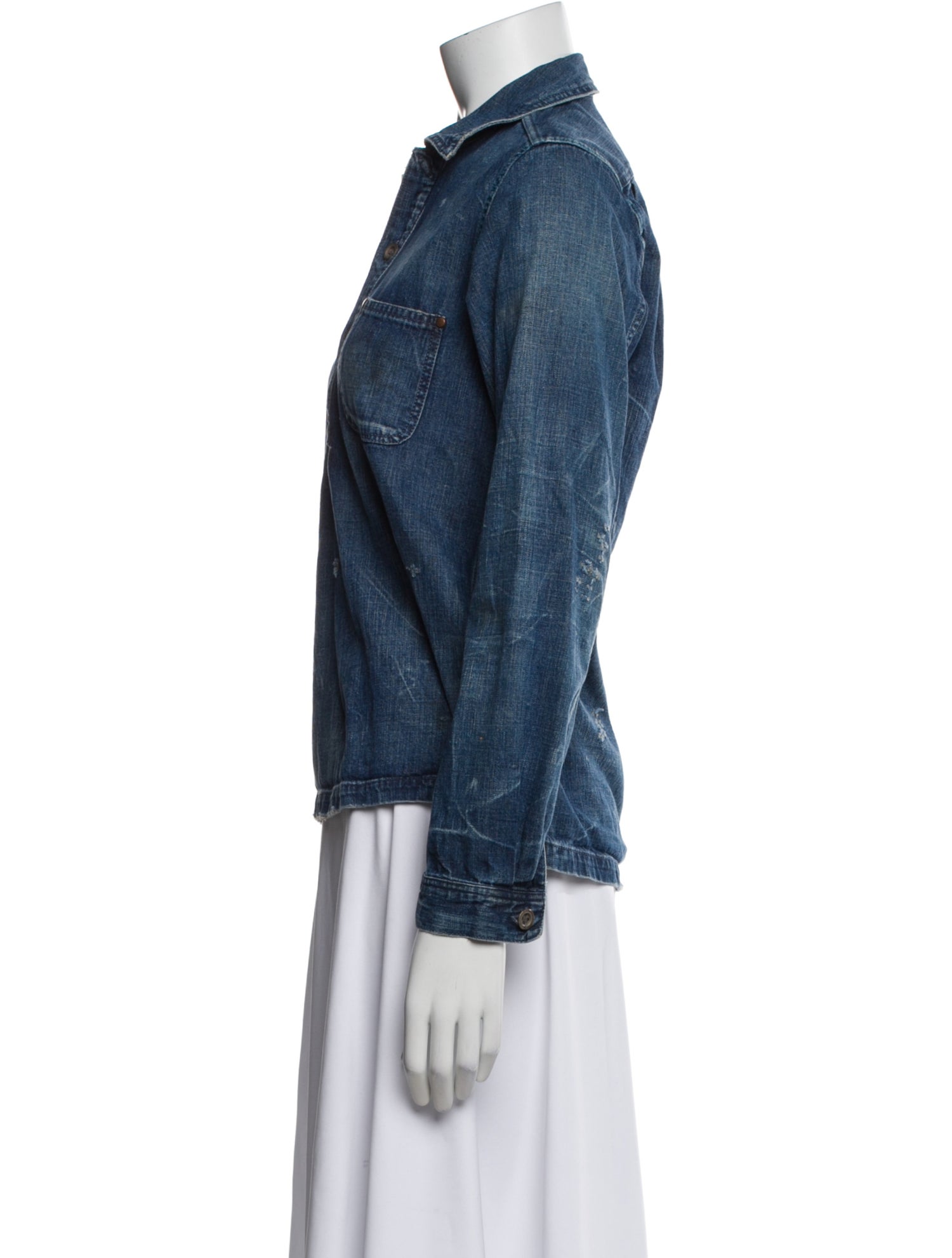 Chimala Long Sleeve Button-Up Top