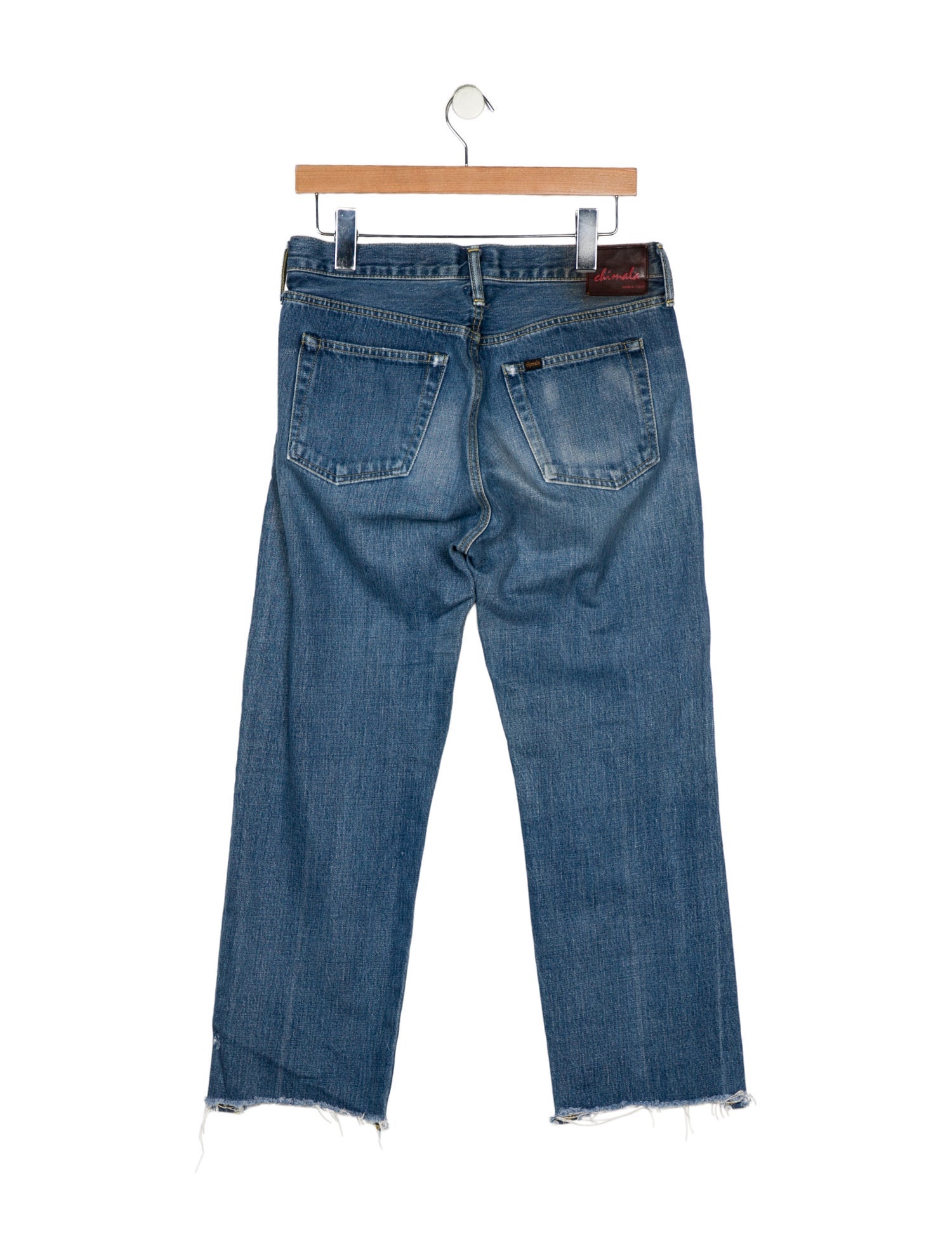 Chimala Mid-Rise Straight Leg Jeans