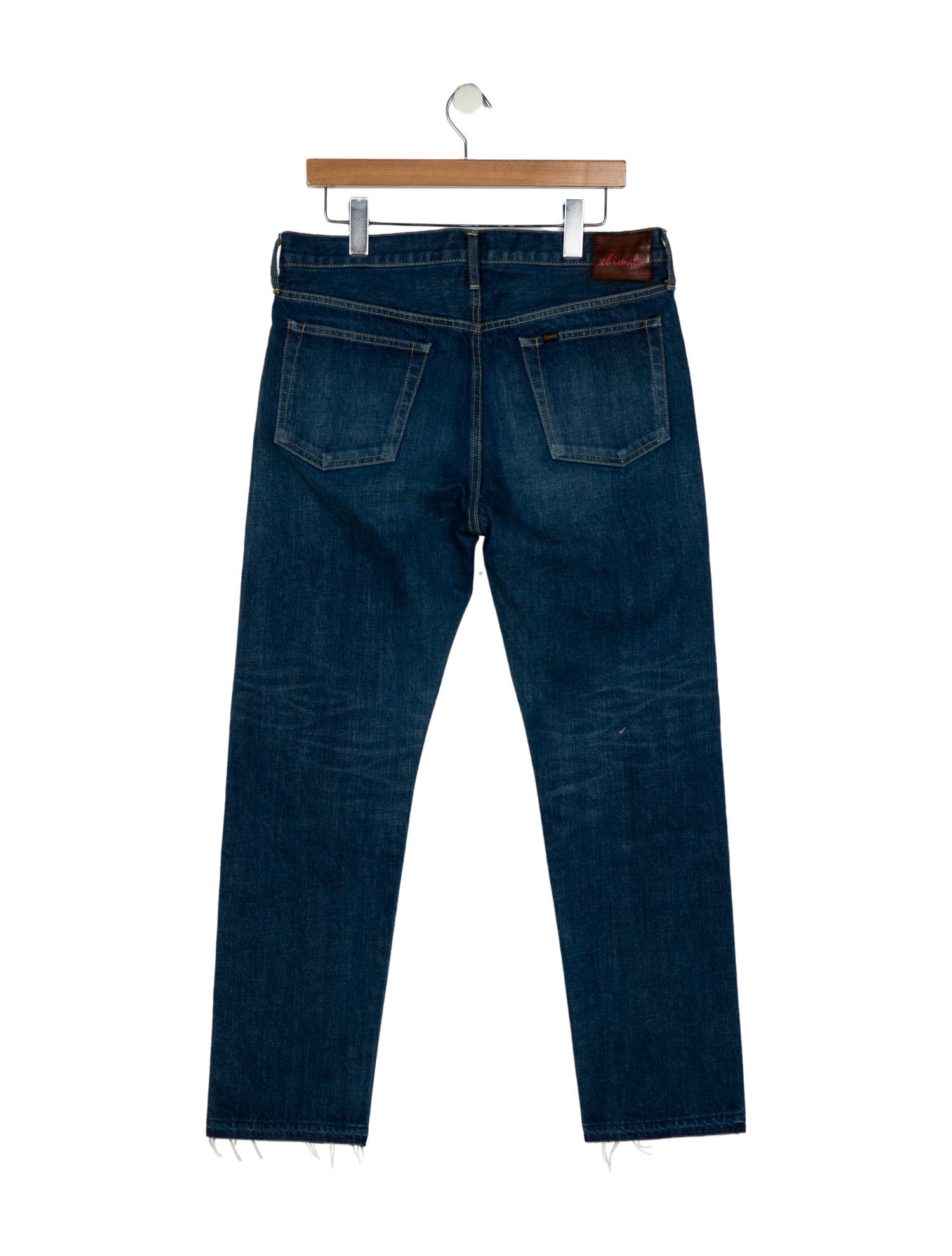 Chimala Mid-Rise Straight Leg Jeans