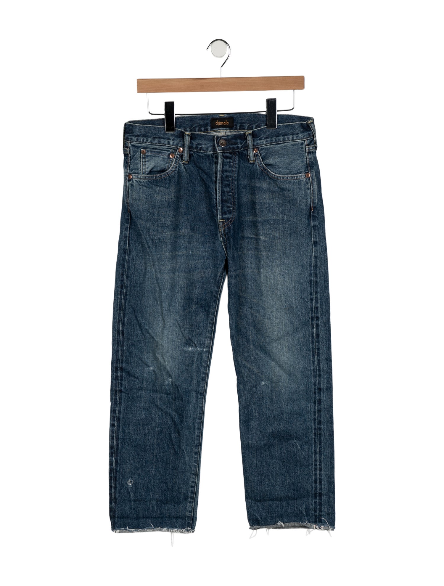 Chimala High-Rise Straight Leg Jeans