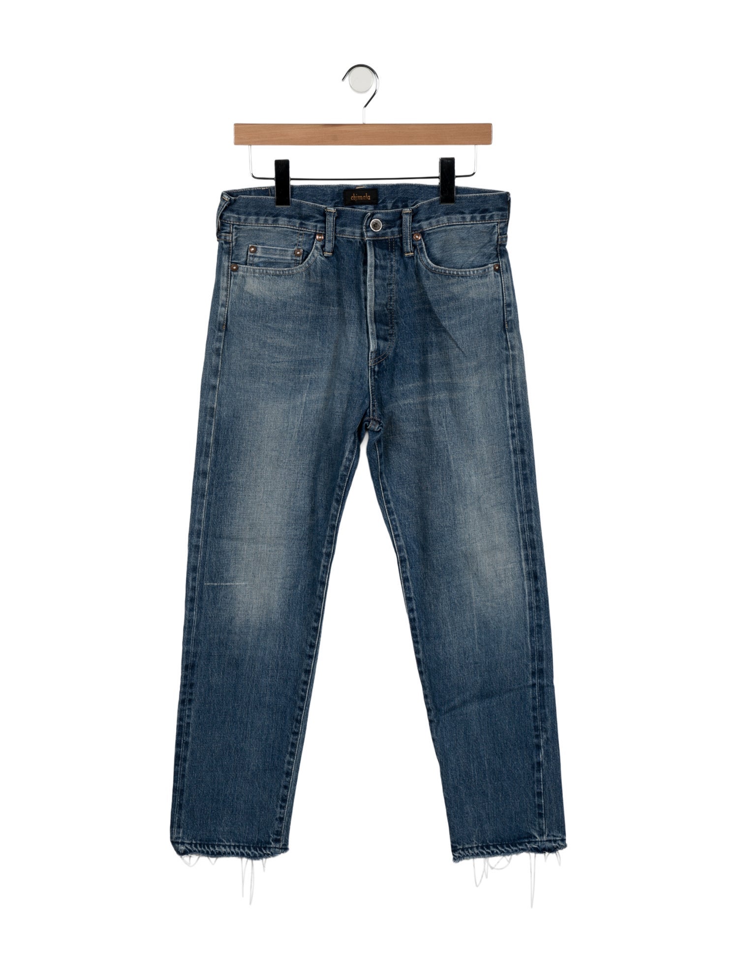 Chimala High-Rise Straight Leg Jeans