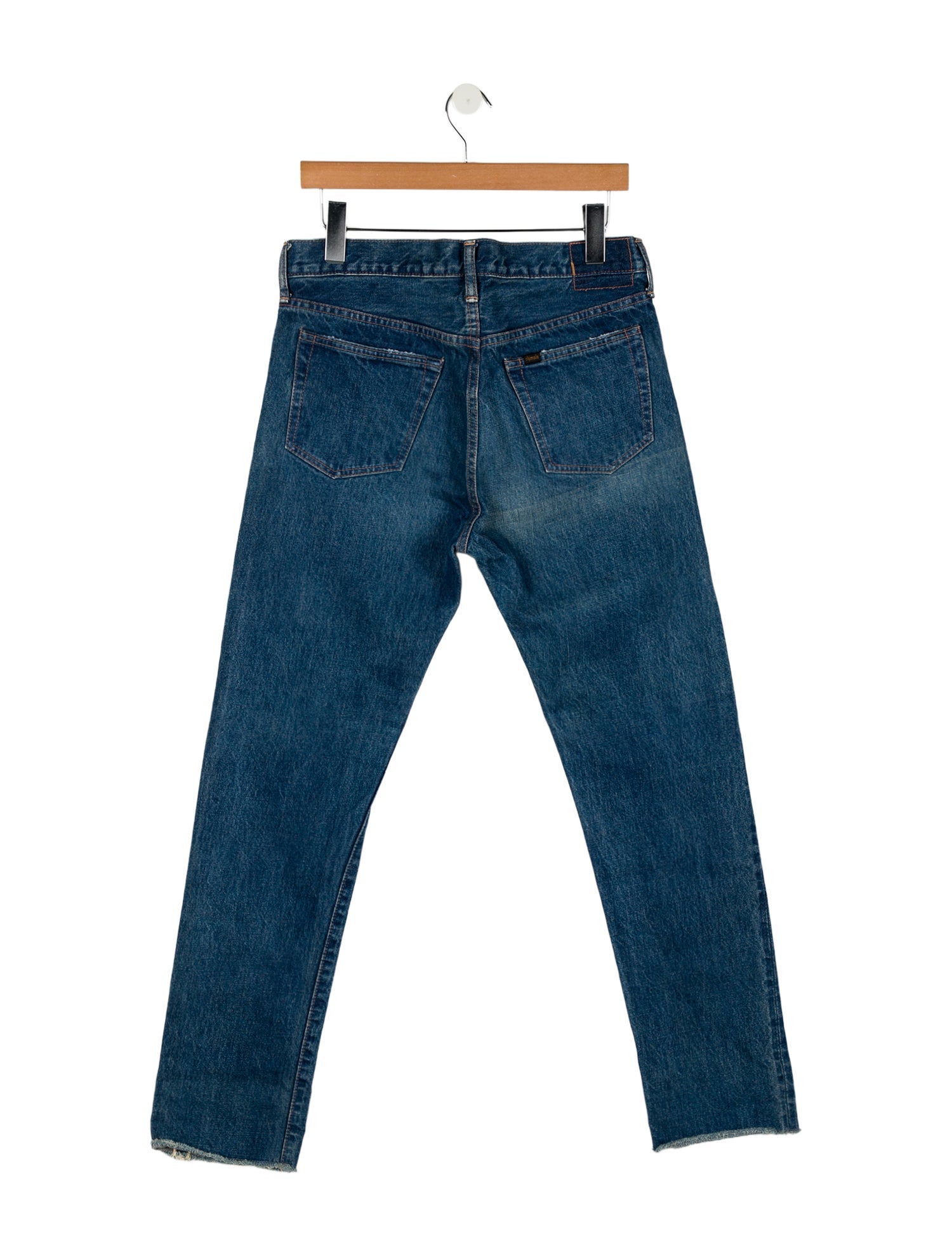Chimala Mid-Rise Straight Leg Jeans