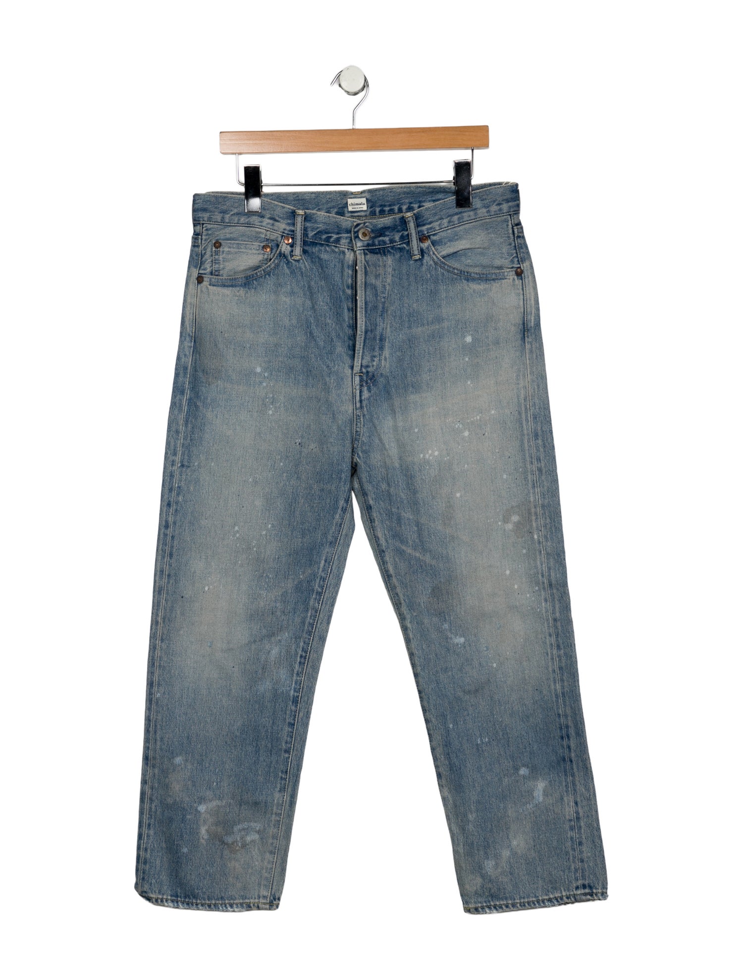 Chimala High-Rise Straight Leg Jeans