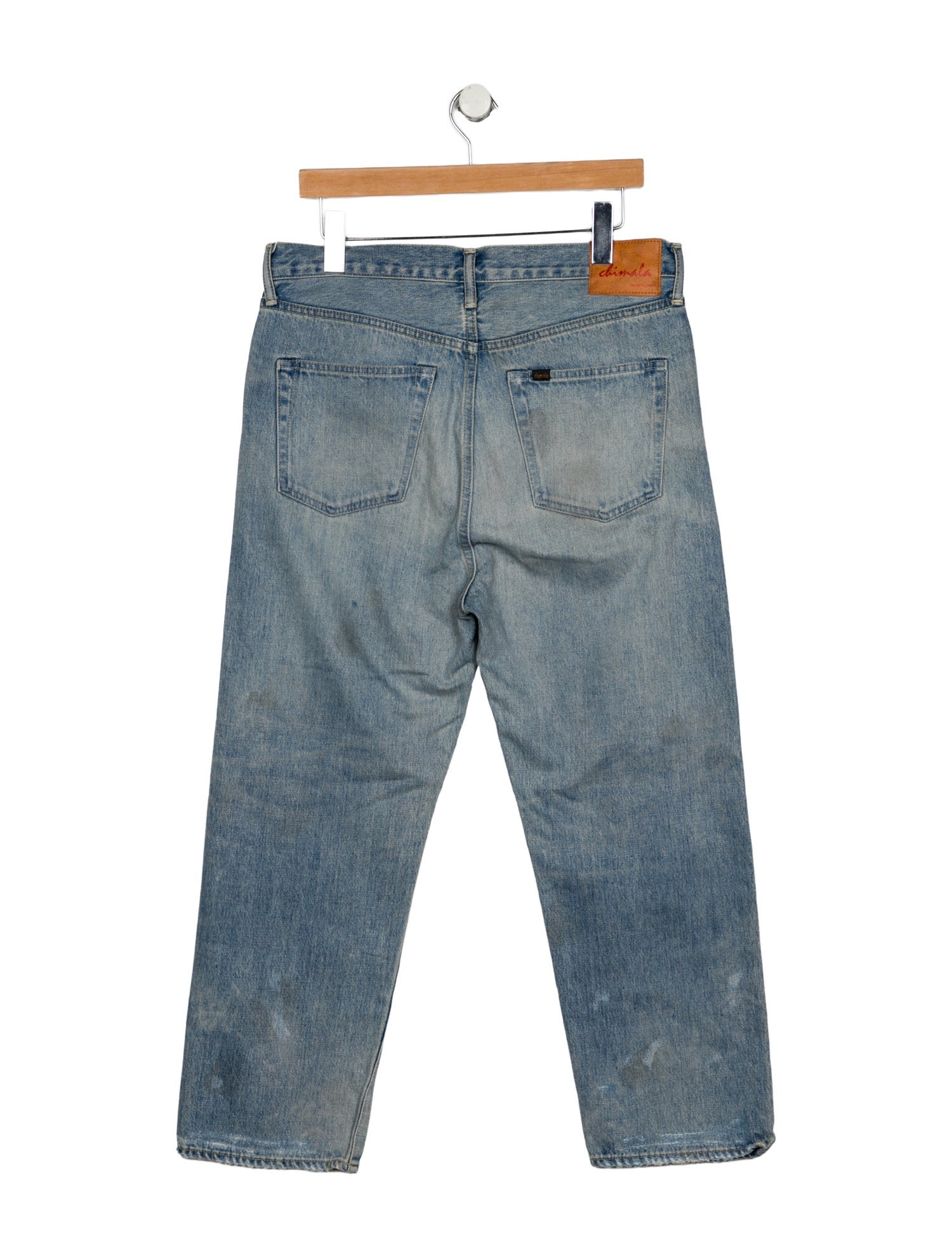 Chimala High-Rise Straight Leg Jeans