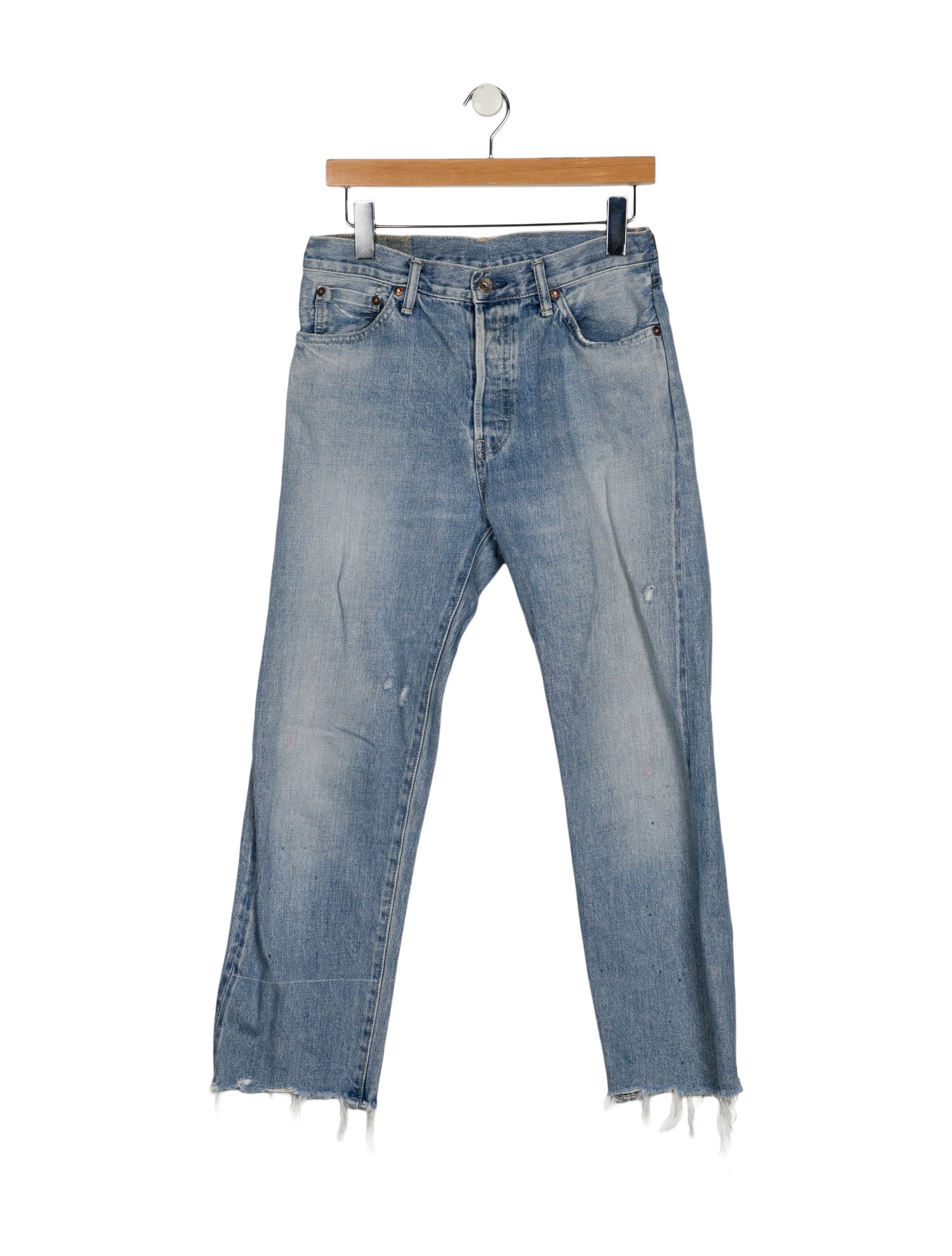 Chimala Mid-Rise Straight Leg Jeans