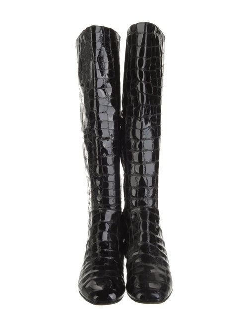 Charles Nolan Patent Leather Boots