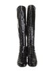 Charles Nolan Patent Leather Boots